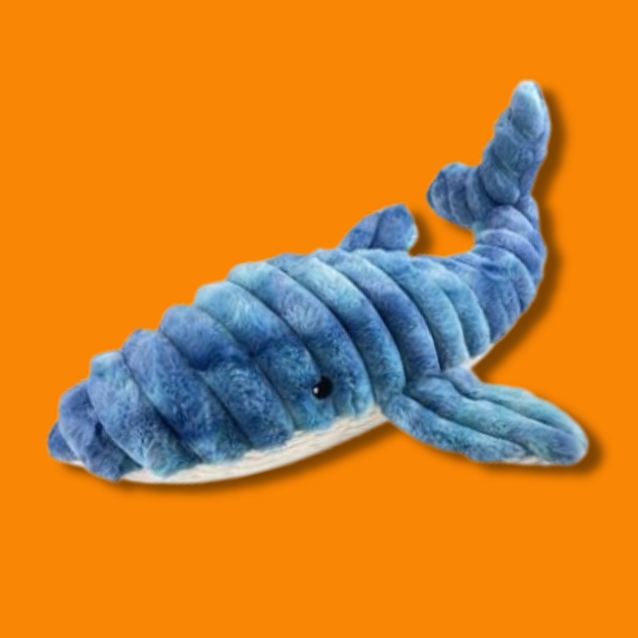 Petlou Zoo Ocean Friends Blue Whale Plush Dog Toy