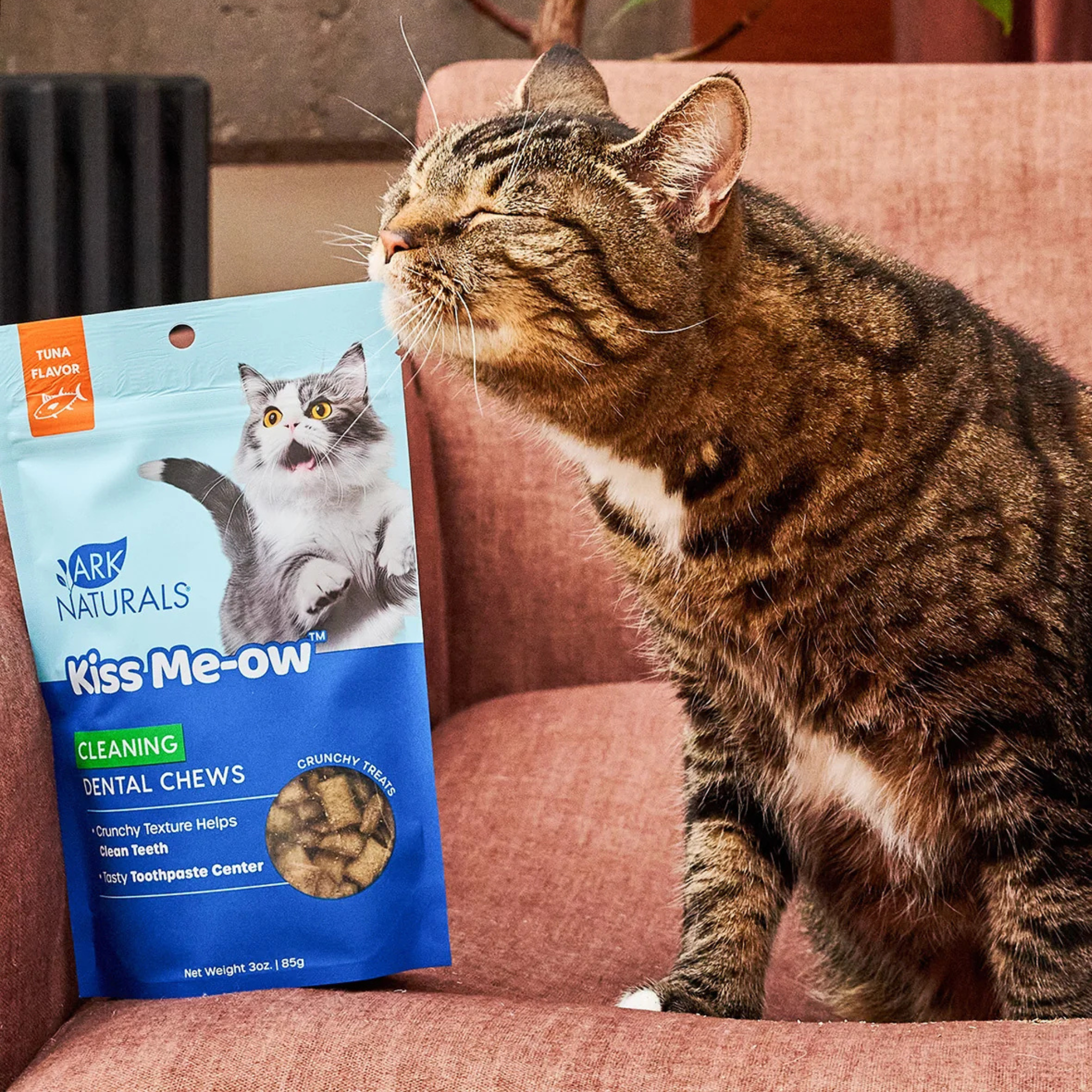 Ark Naturals Kiss Me-Ow Cleaning Dental Cat Chews