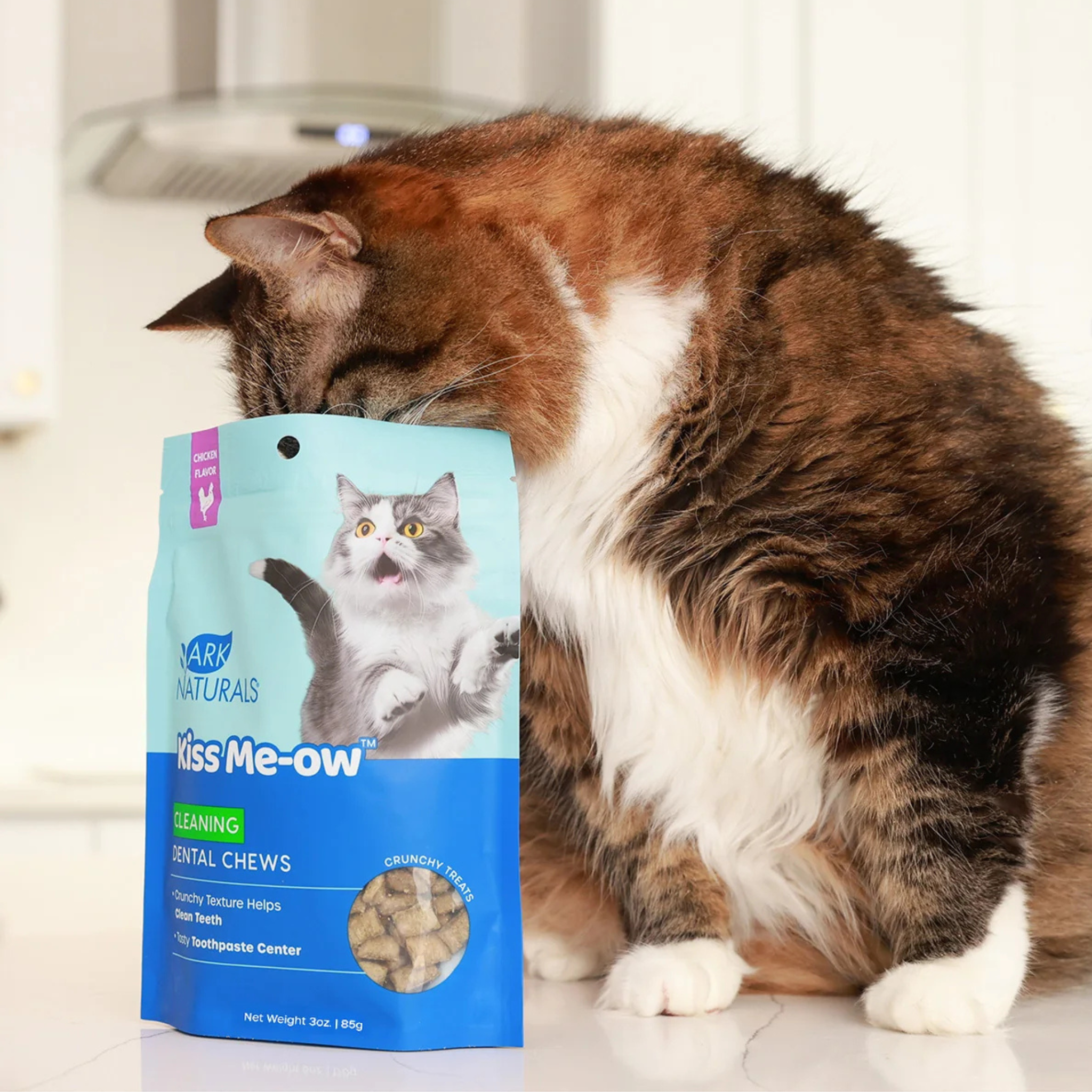 Ark Naturals Kiss Me-Ow Cleaning Dental Cat Chews