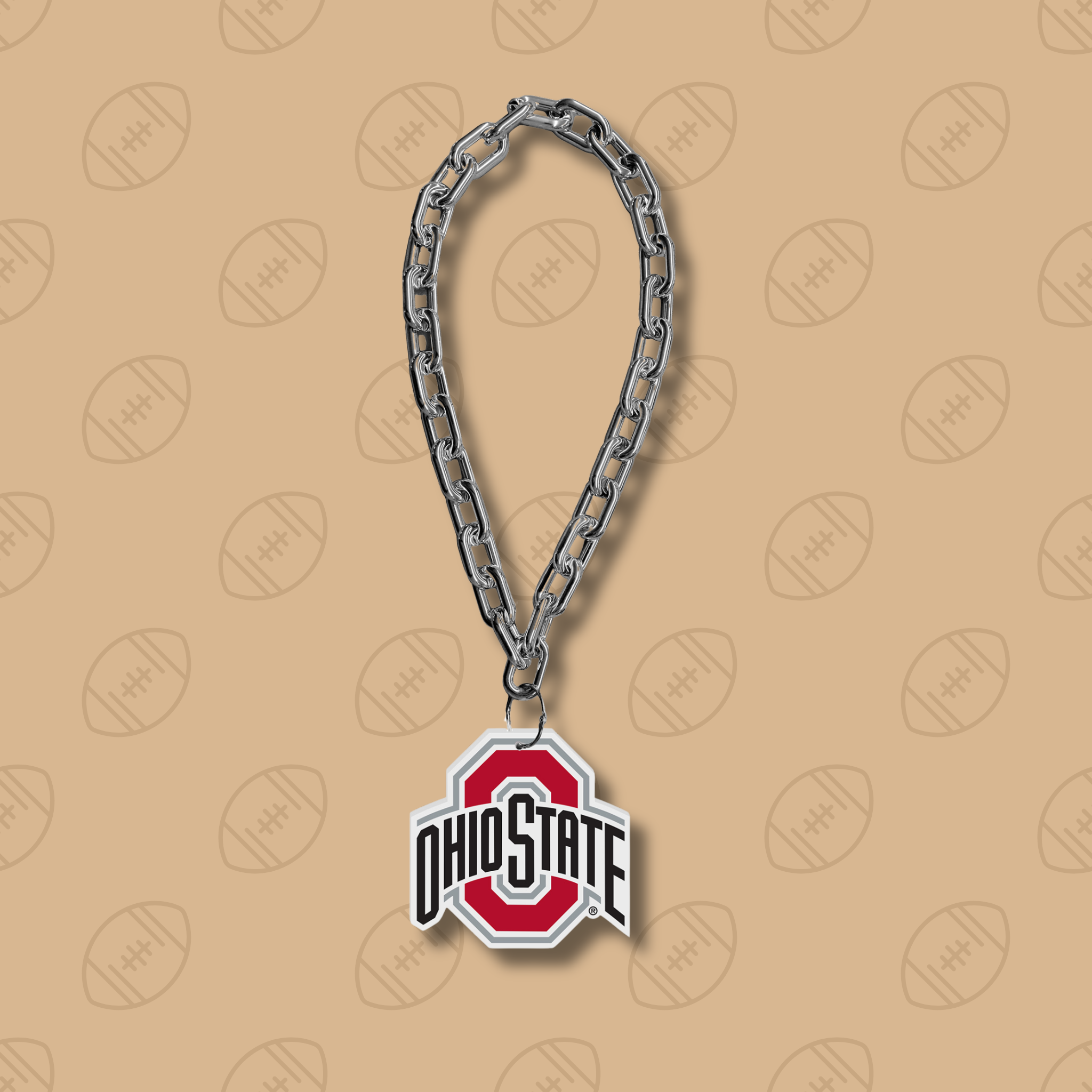 Little Earth Ohio State Fan Dog Chain