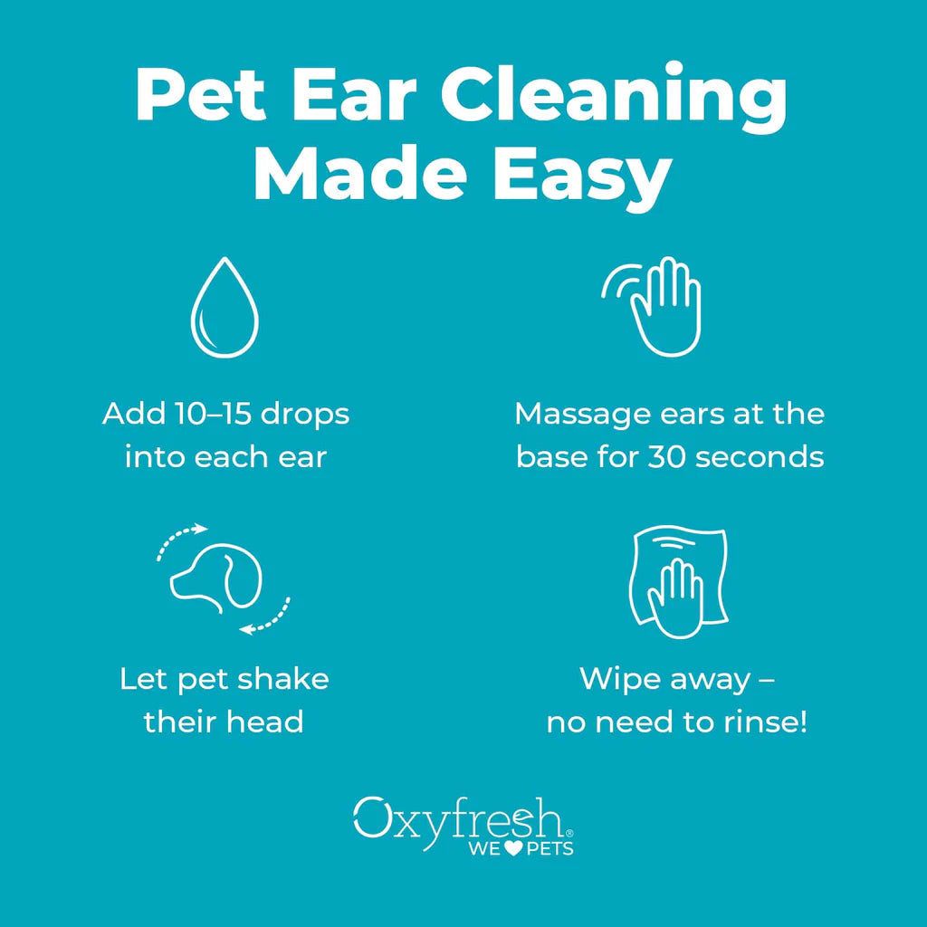 Oxyfresh Advanced Pet Ear Cleaner