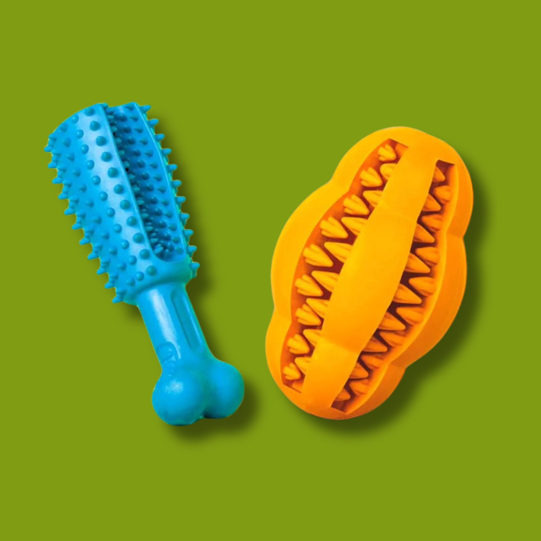 Oxyfresh Natural Rubber Dental Dog Toy