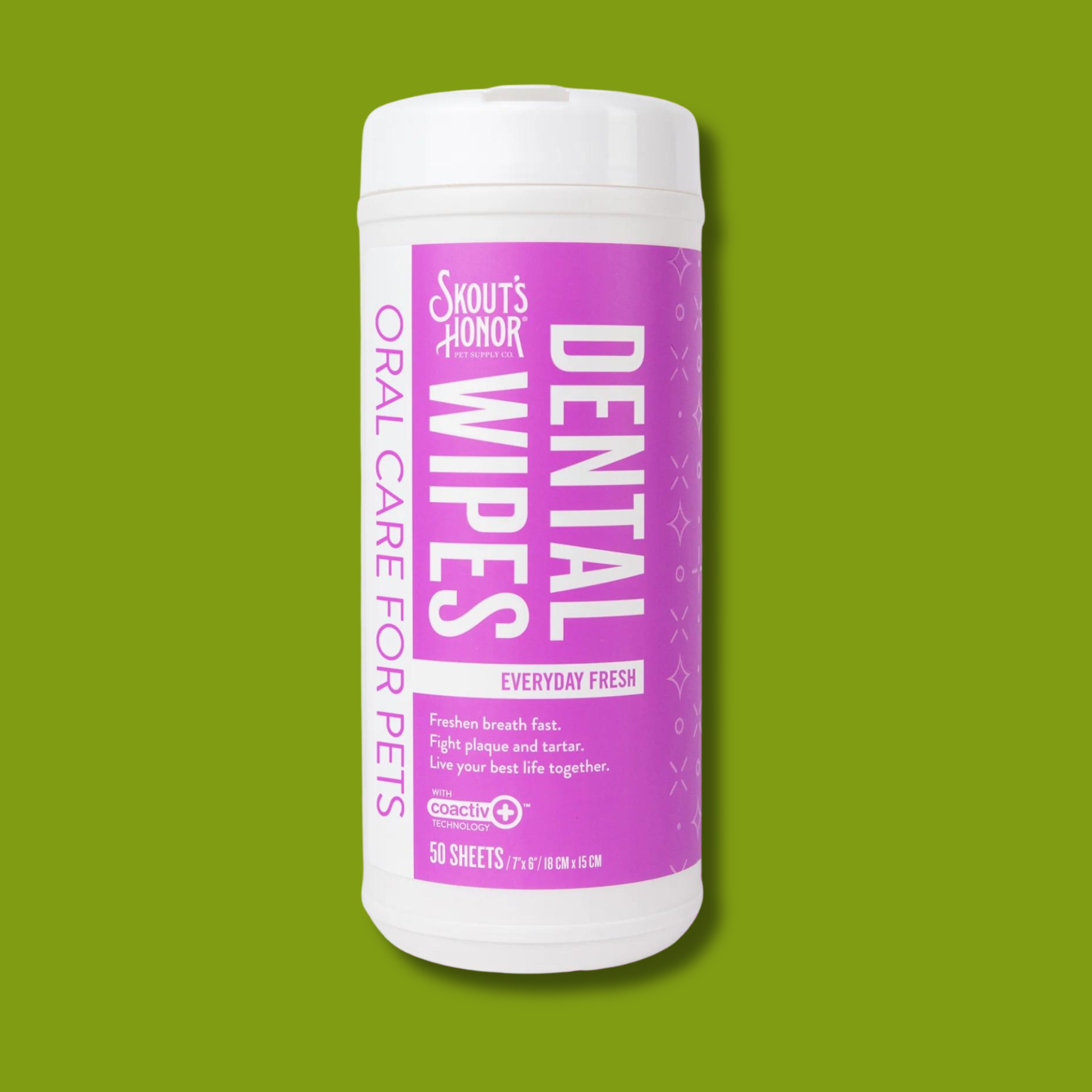 Skout's Honor Everyday Fresh Dental Wipes