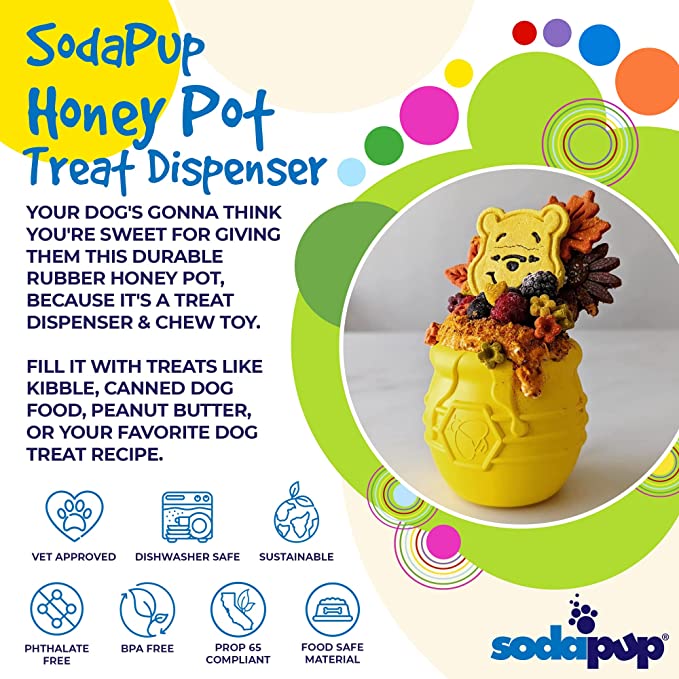 Soda Pup Honey Pot Treat Dispenser