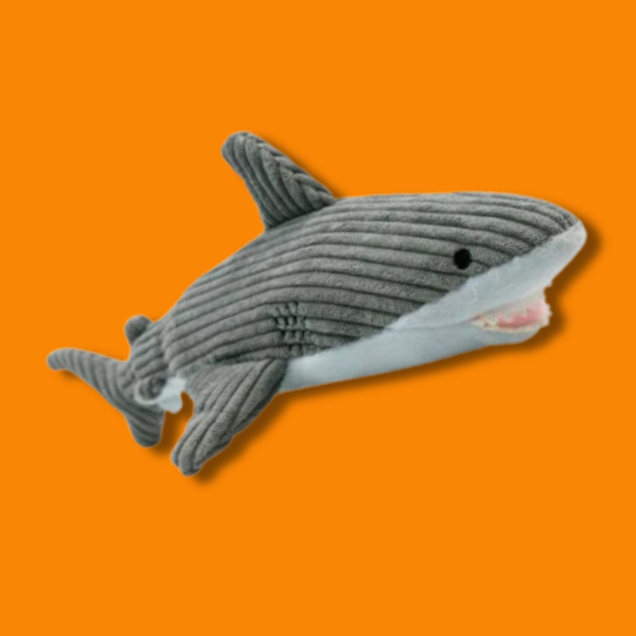 Tall Tails Crunch Shark Dog Toy