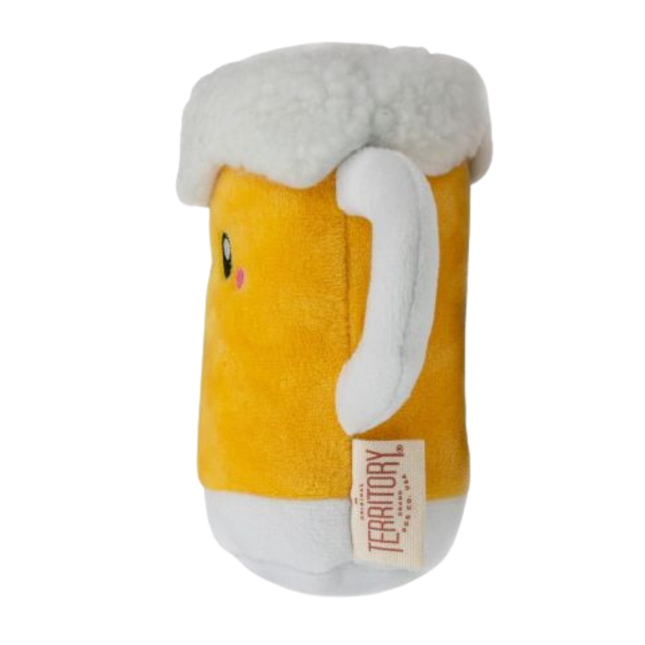 Territory Beer with Squeaker Dog Toy