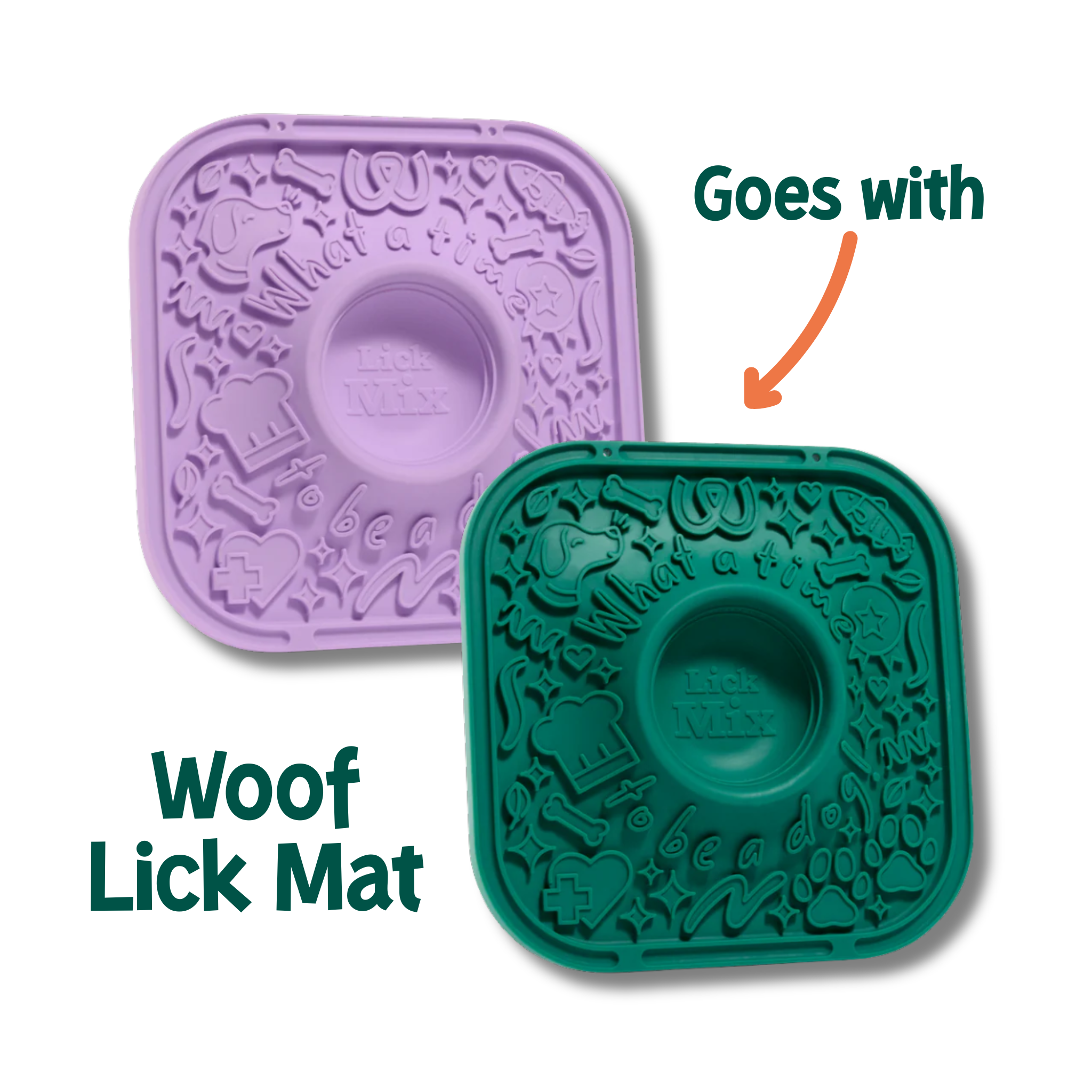 Woof Bacon & Cheese Lick Mix for Dogs