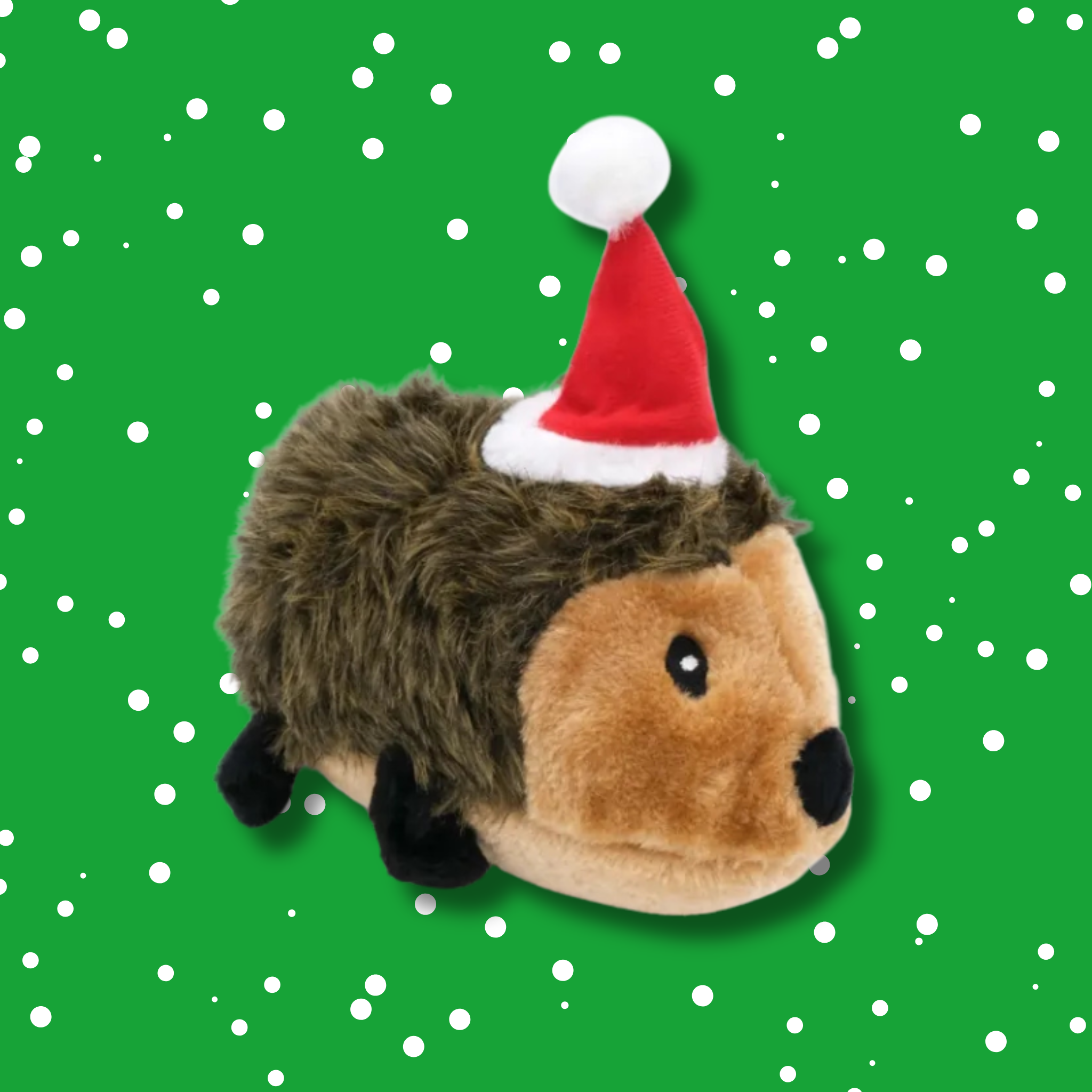 Zippy Paws Holiday Hedgehog Dog Toy