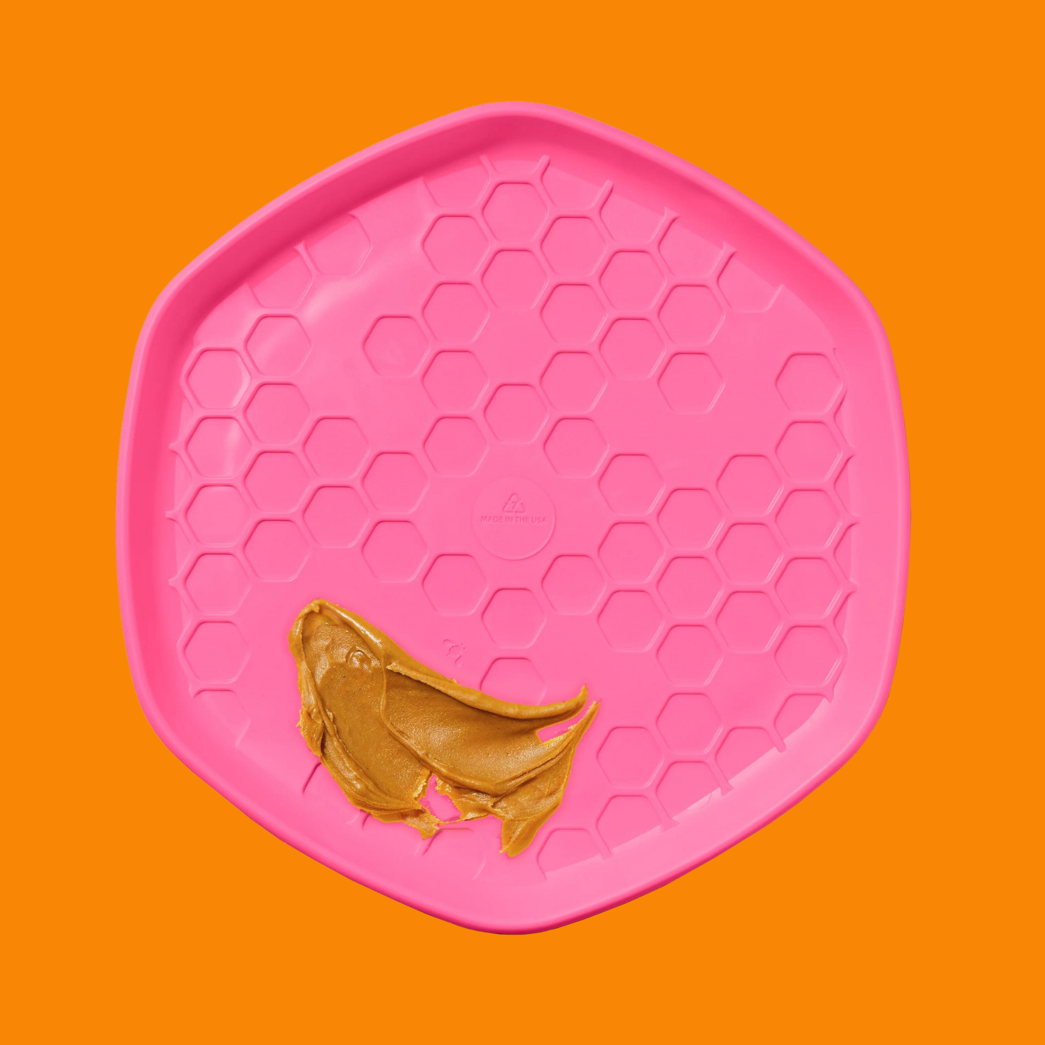 Project Hive Wild Berry Scented Disc & Lick Mat Dog Toy