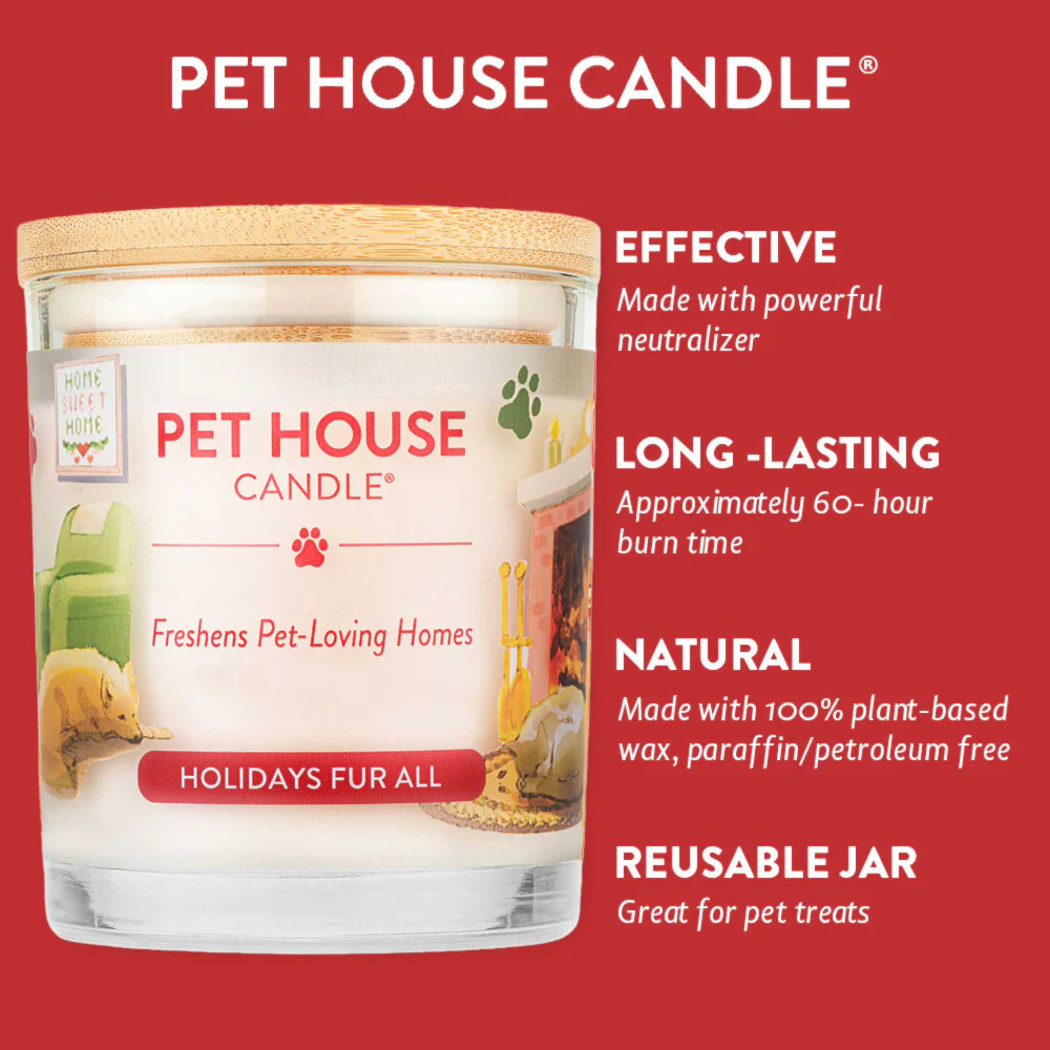 Pet House Odor Neutralizing Candles