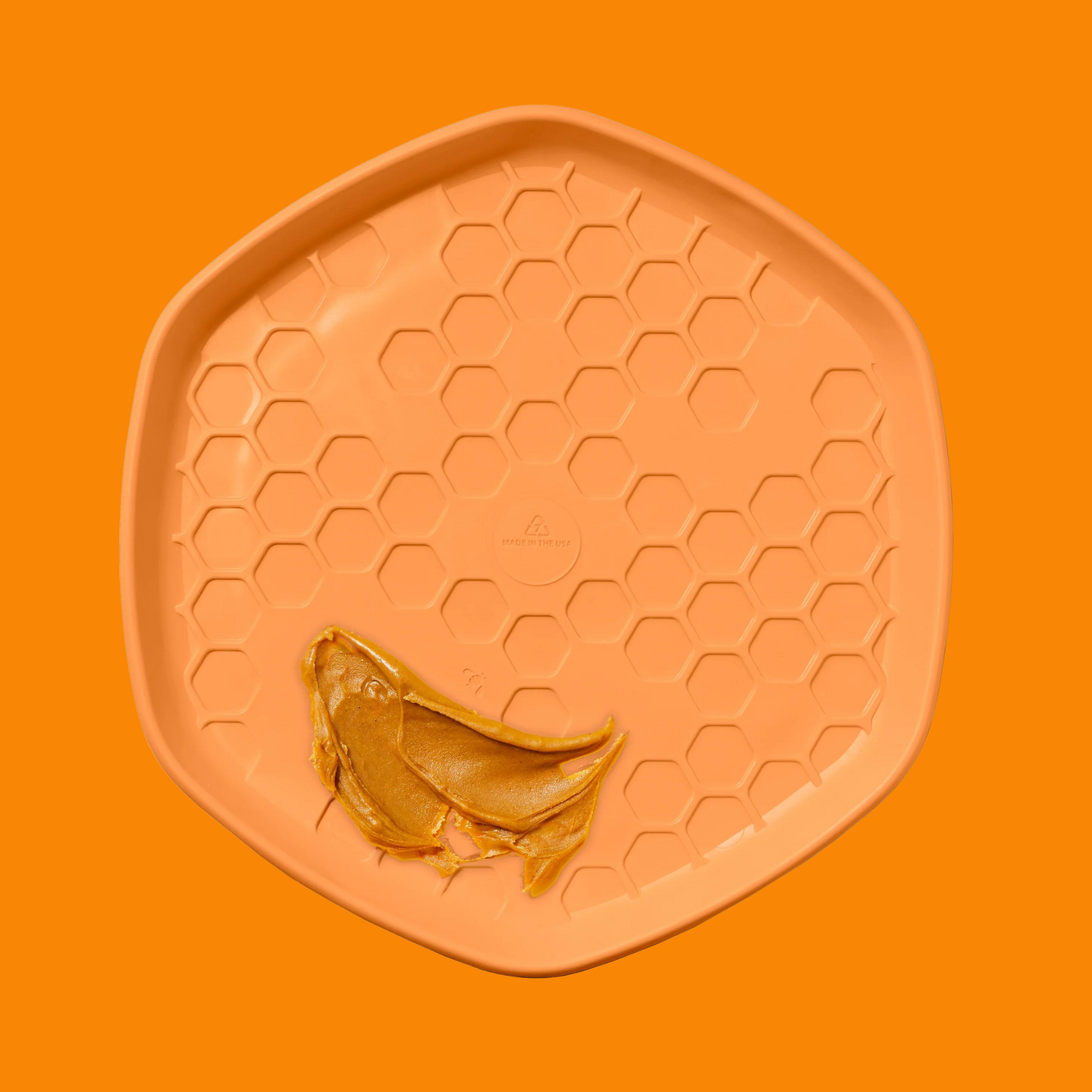 Project Hive Mango Scented Disc & Lick Mat Dog Toy