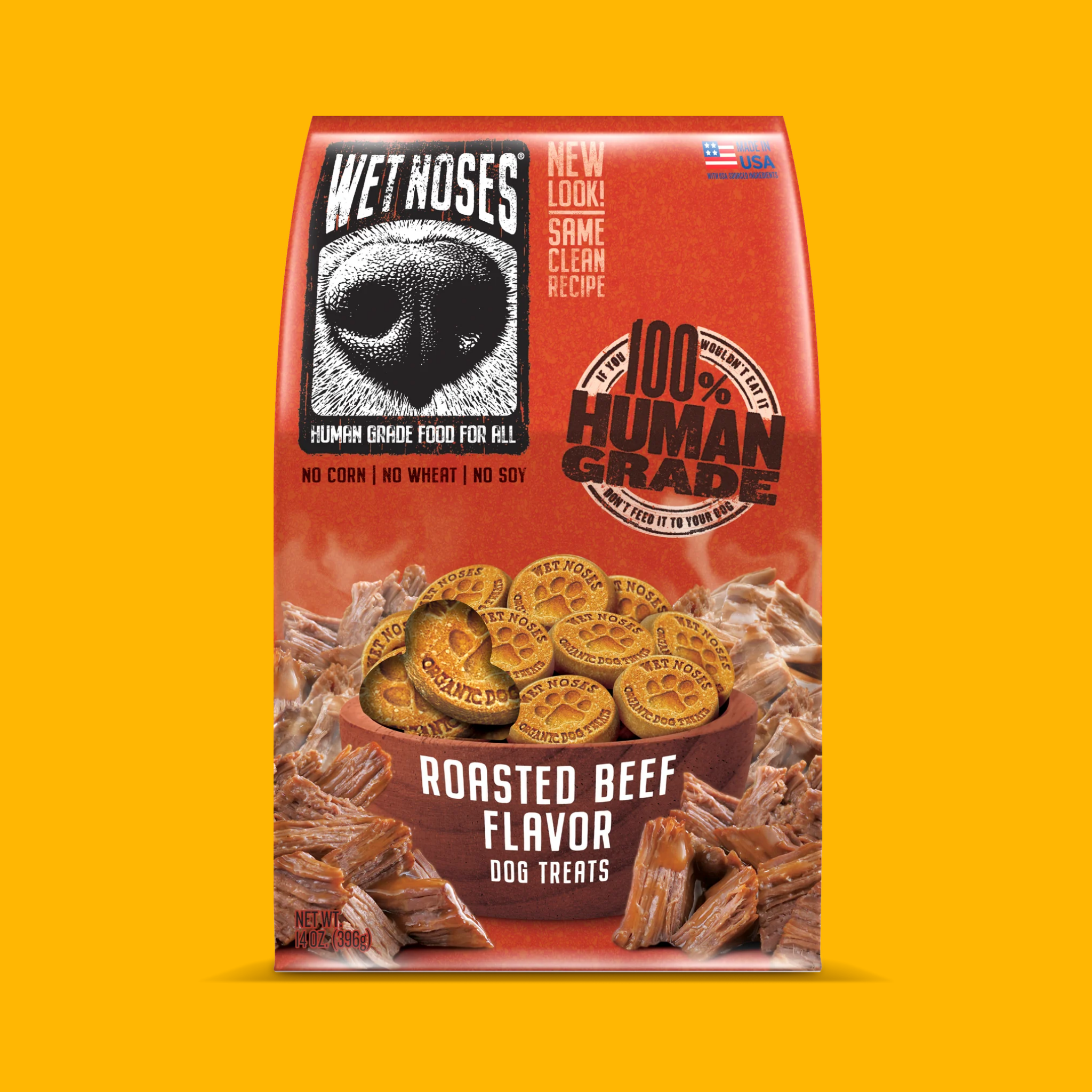 Wet Noses Crunchy Meaty Roasted Beef Dog Treats