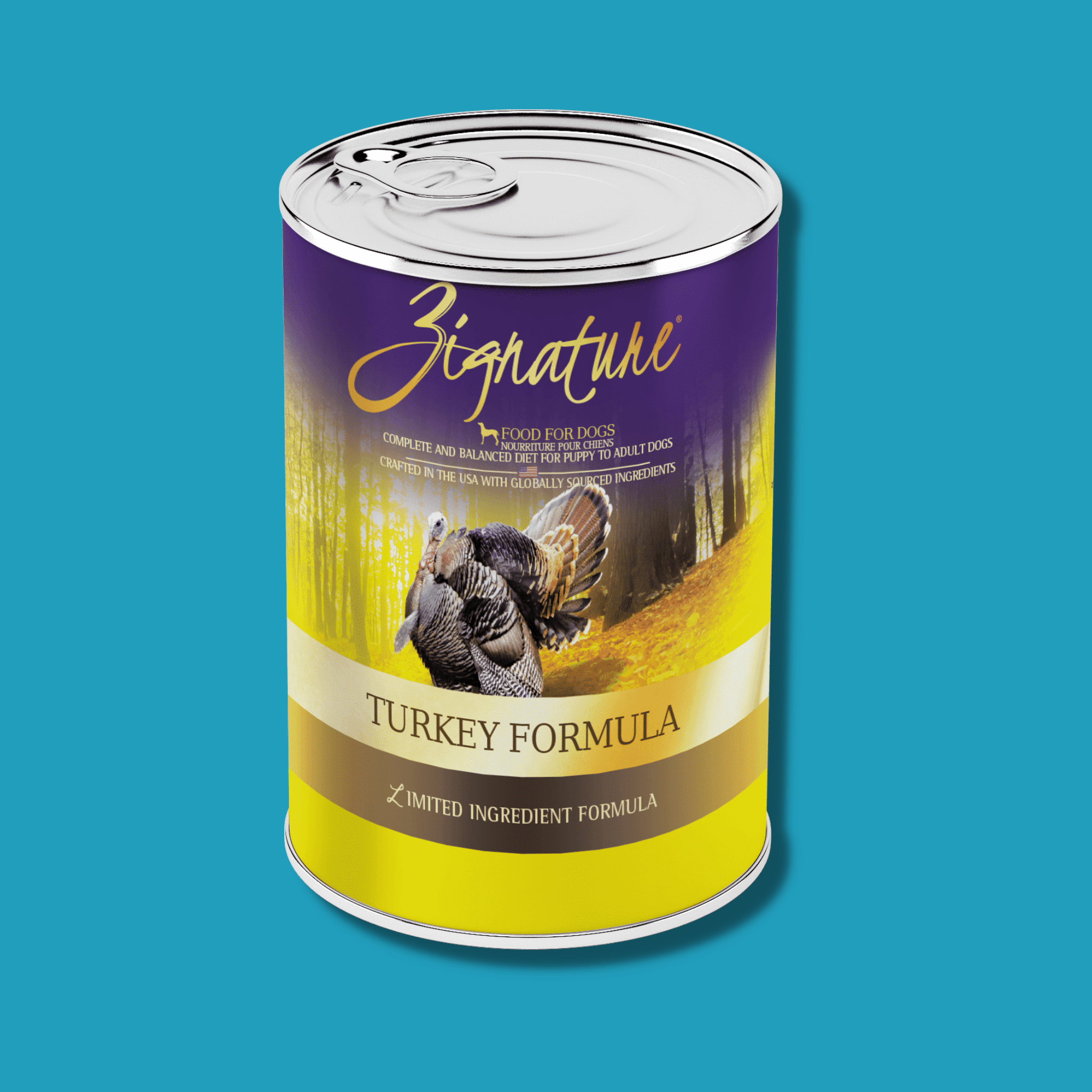 Zignature Grain Free Turkey Canned Dog Food