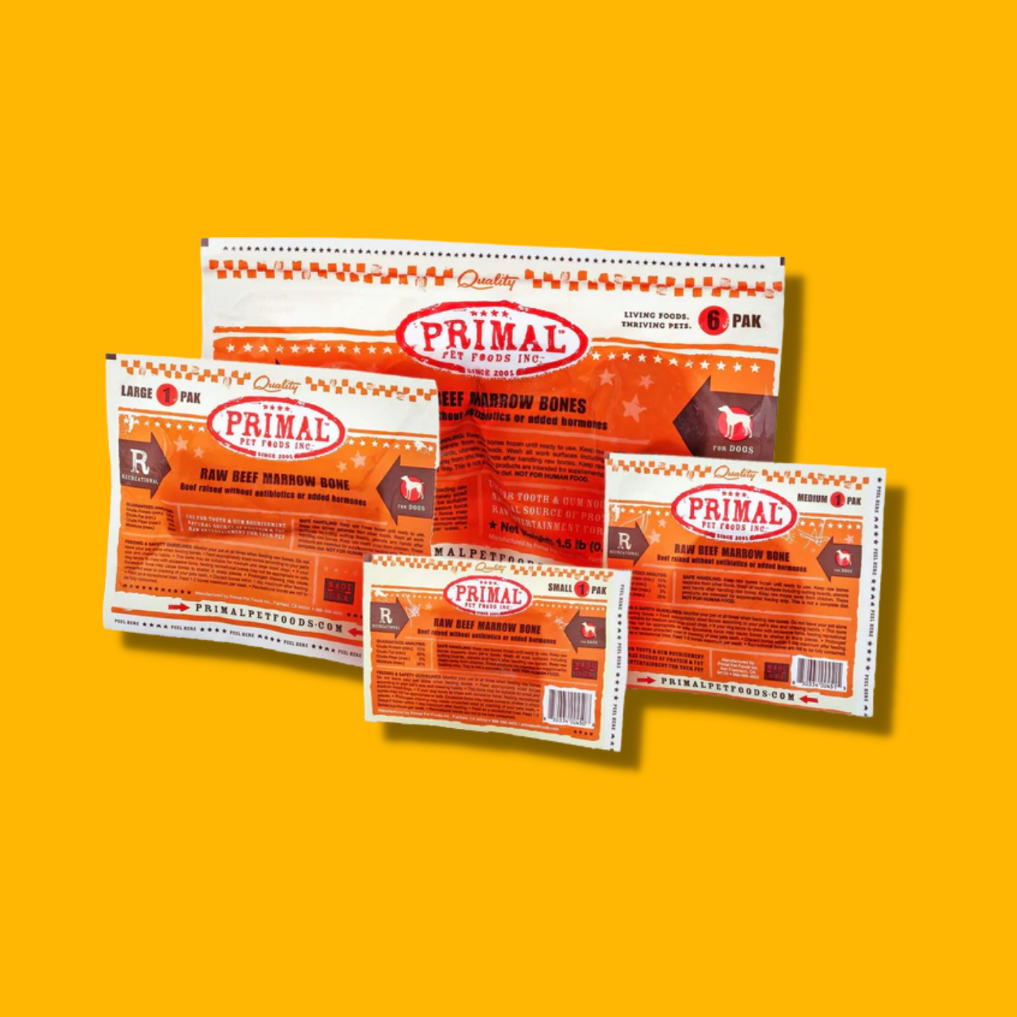 Primal Raw Frozen Beef Bone