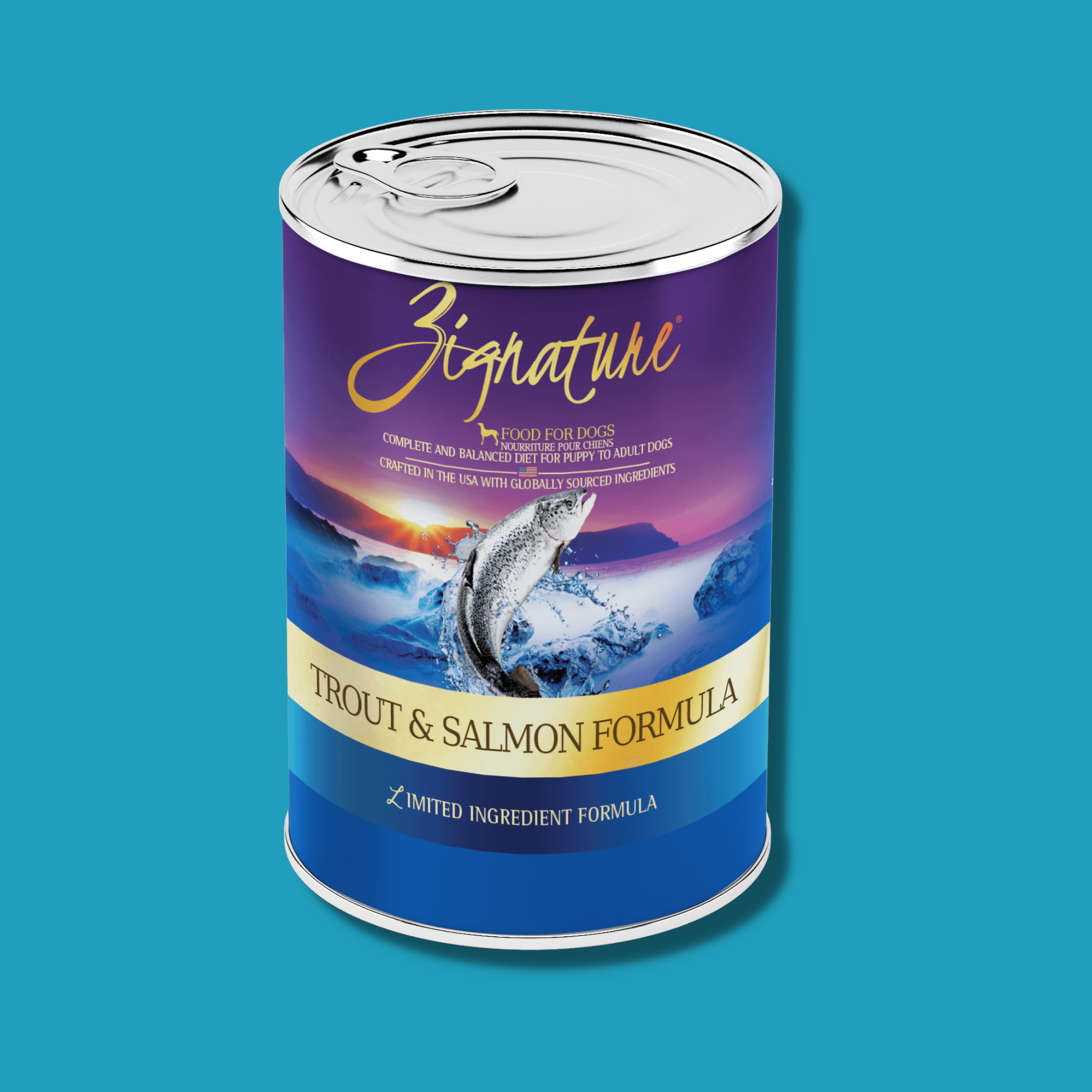 Zignature Grain Free Trout & Salmon Canned Dog Food