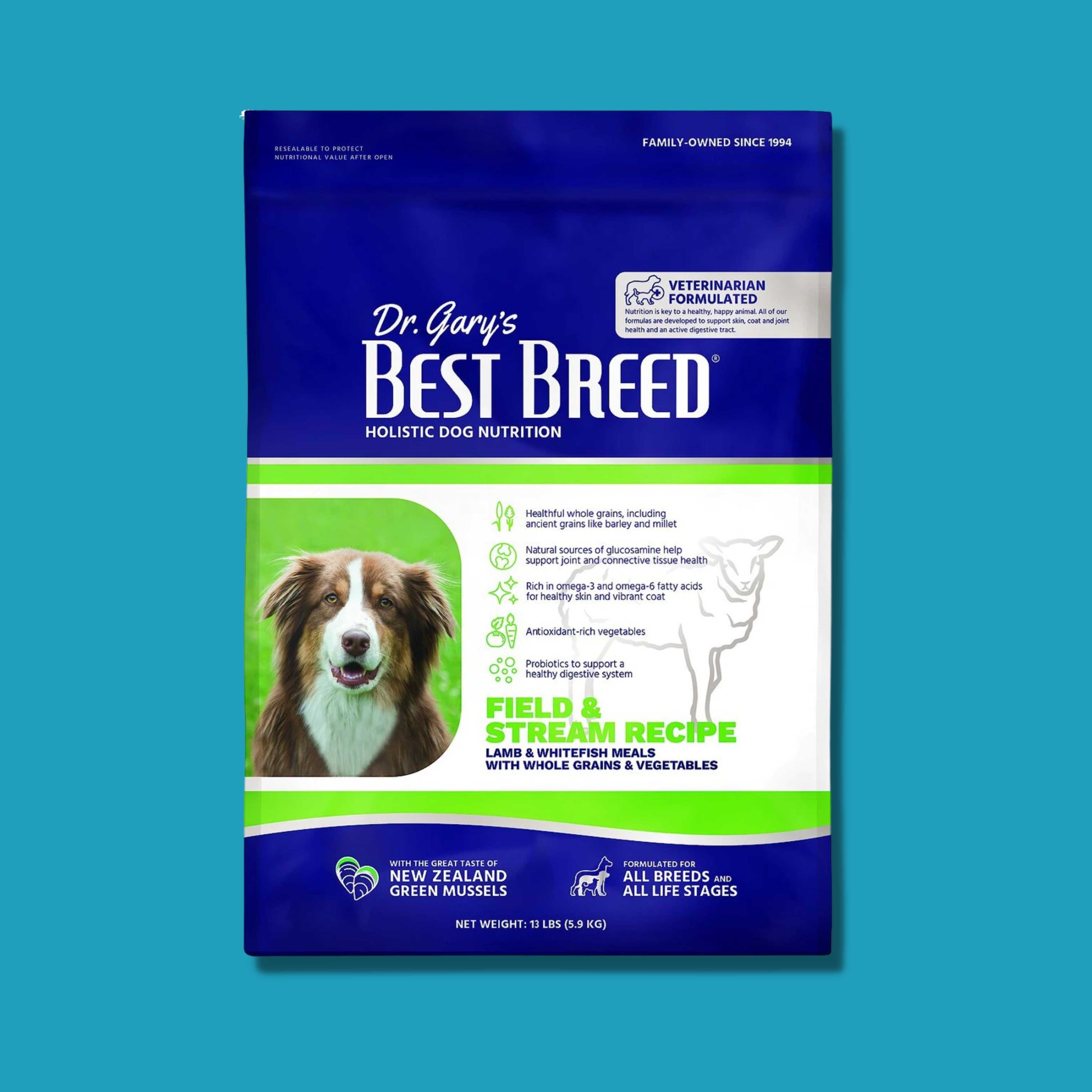 Dr. Gary's Best Breed Field & Stream Recipe Dry Dog Food