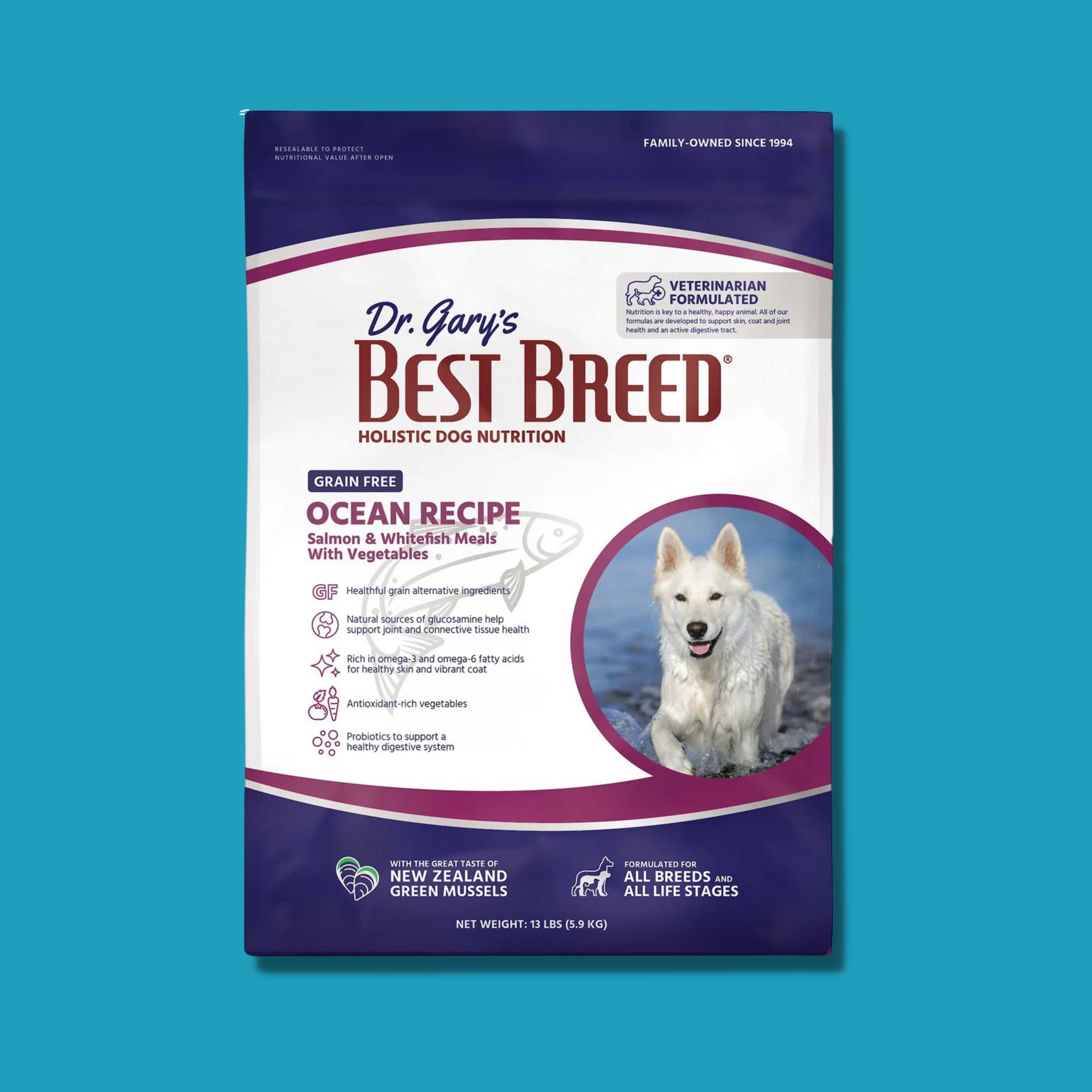 Dr. Gary's Best Breed Ocean Recipe Dry Dog Food