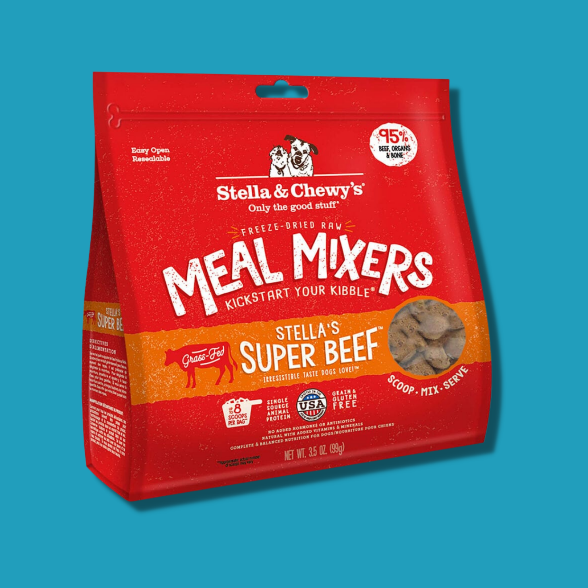 Stella & Chewy's Freeze Dried Super Beef Meal Mixer