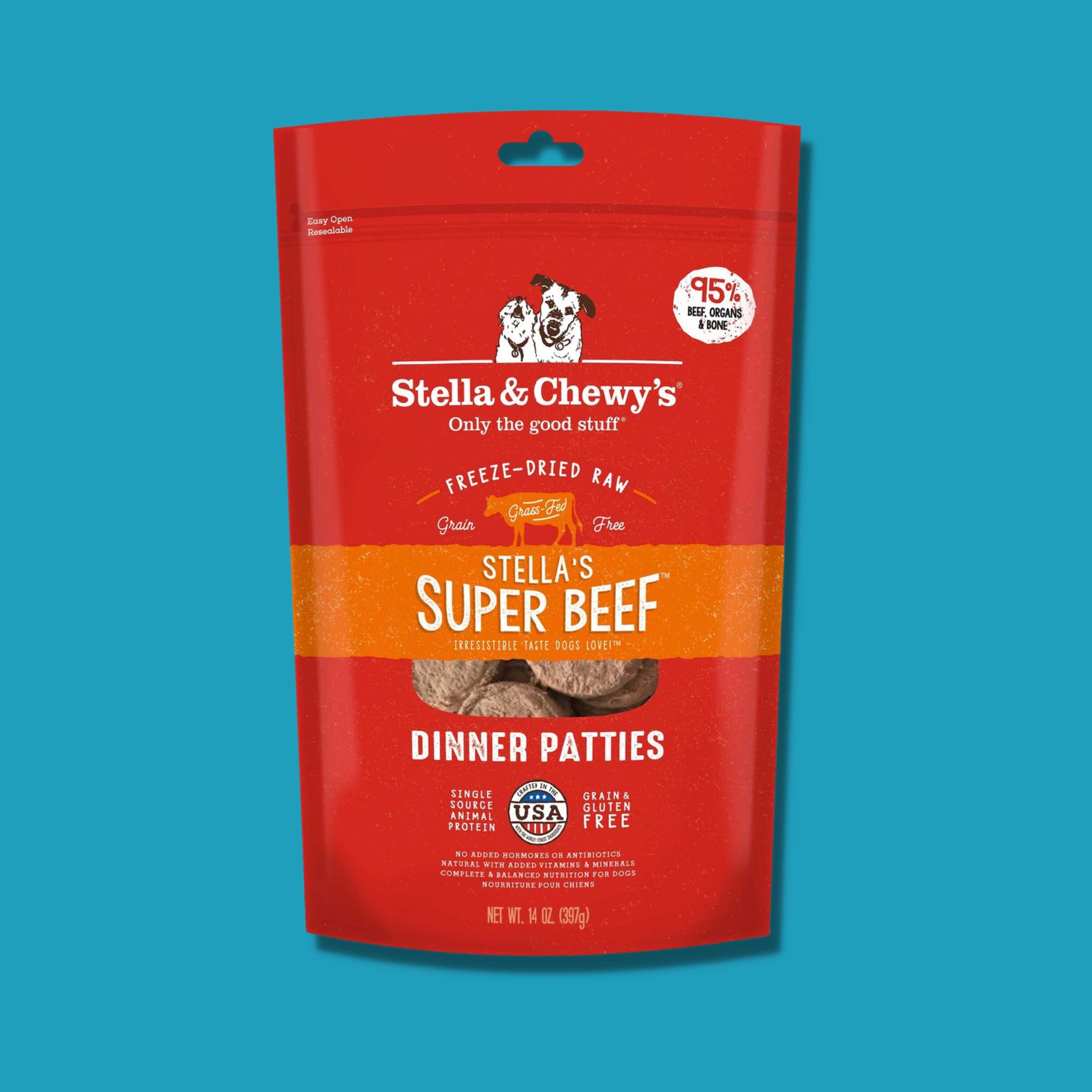 Stella & Chewy's Freeze Dried Super Beef Dinner Patties