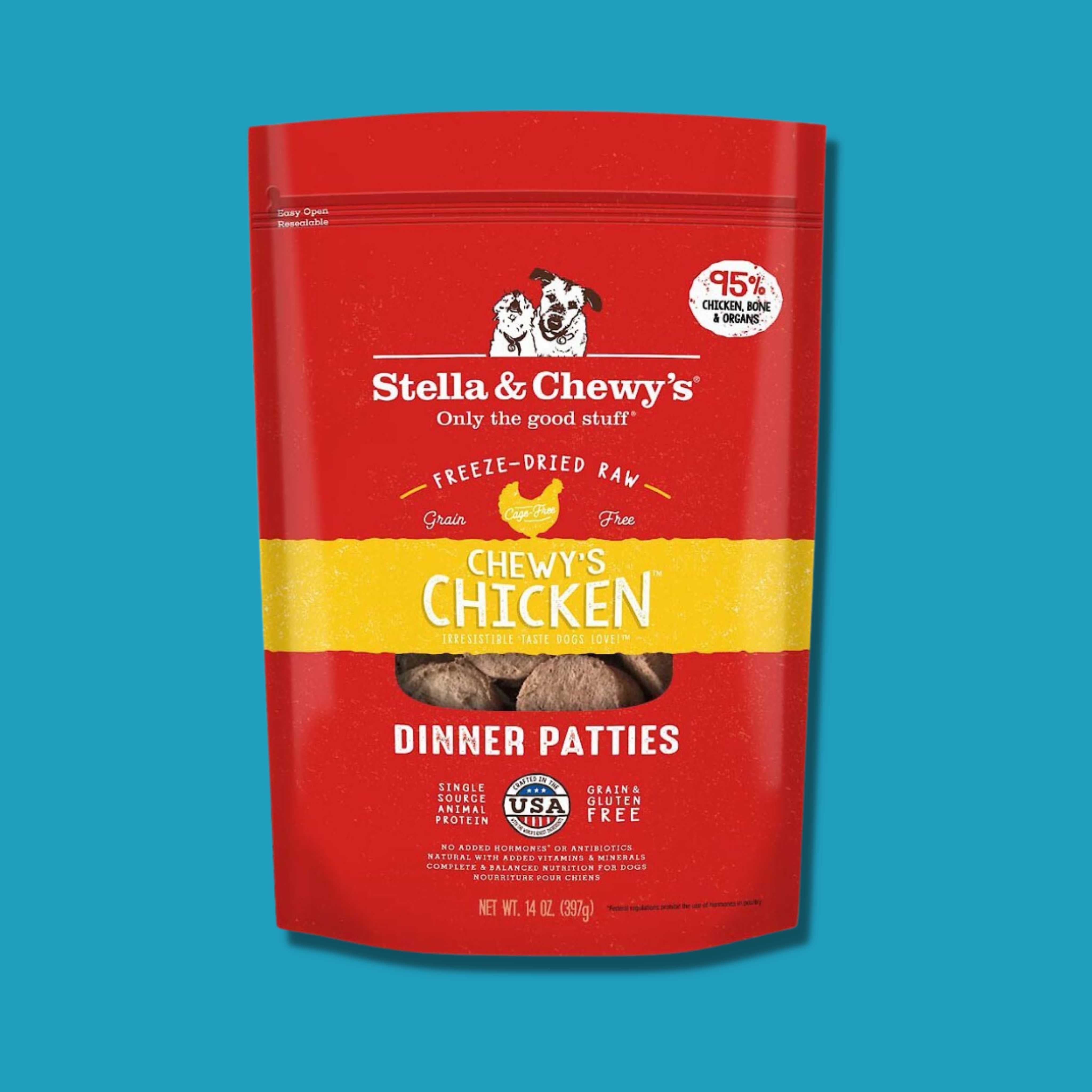Stella & Chewy's Freeze Dried Chicken Dinner Patties
