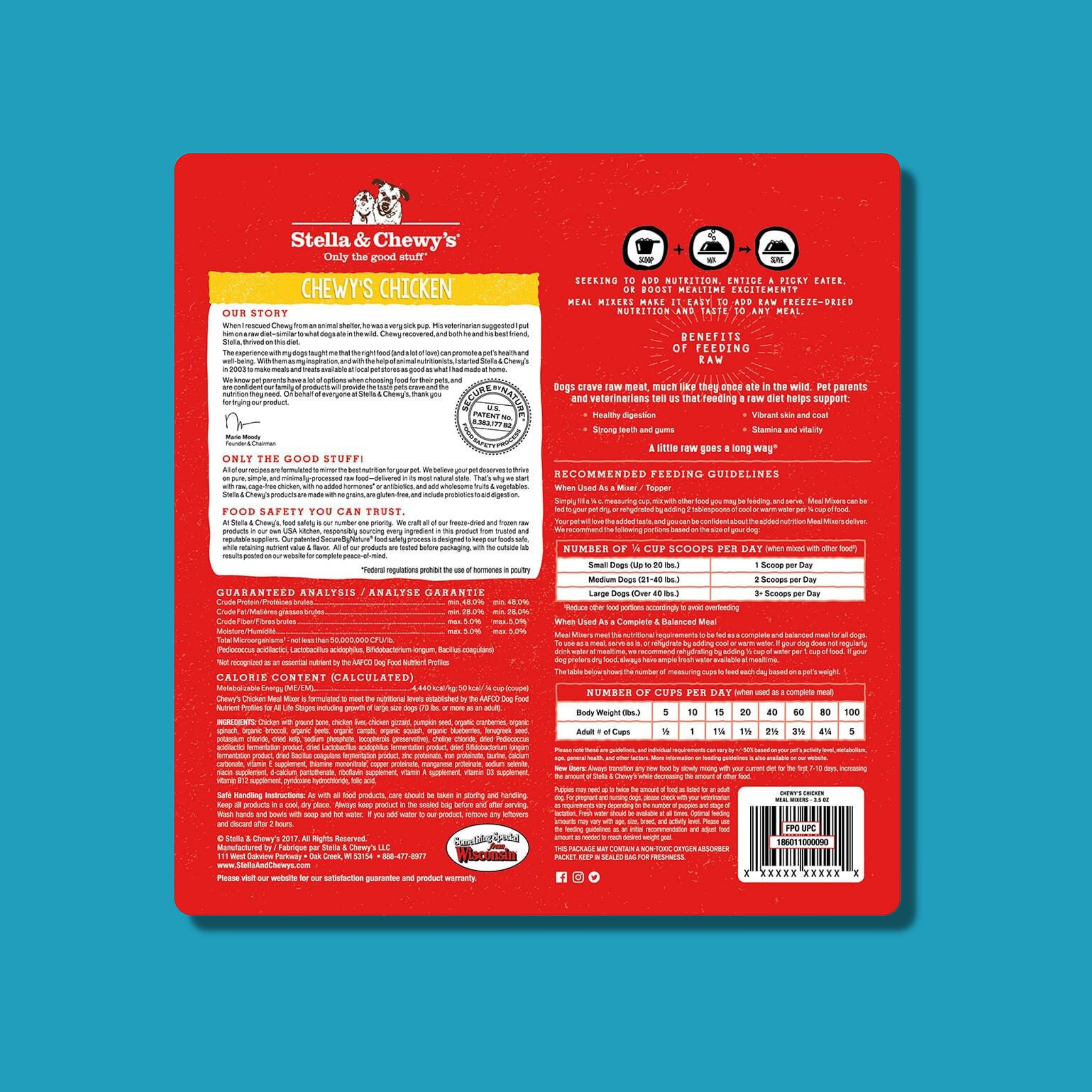 Stella & Chewy's Freeze Dried Meal Mixer Chicken