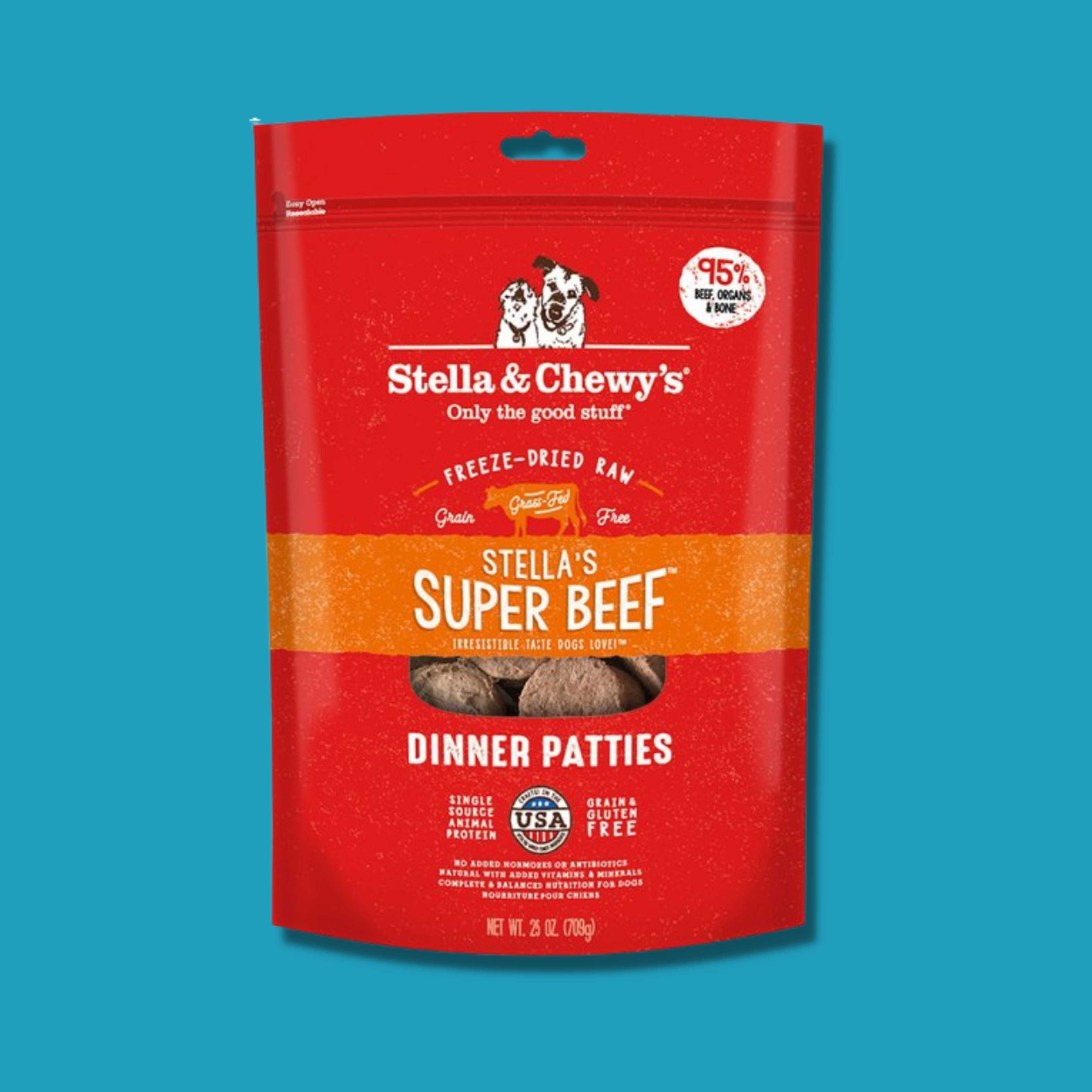Stella & Chewy's Freeze Dried Super Beef Dinner Patties