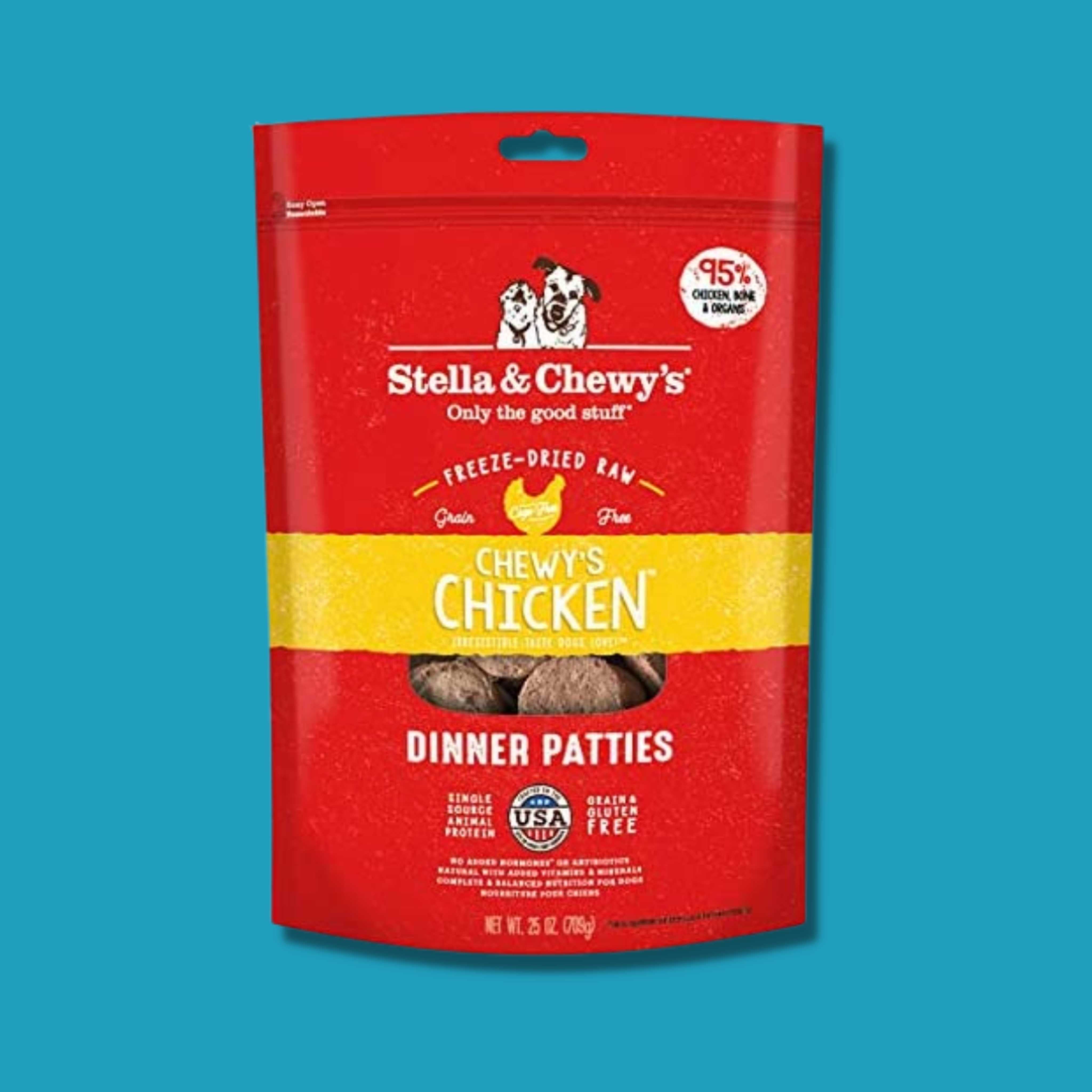 Stella & Chewy's Freeze Dried Chicken Dinner Patties