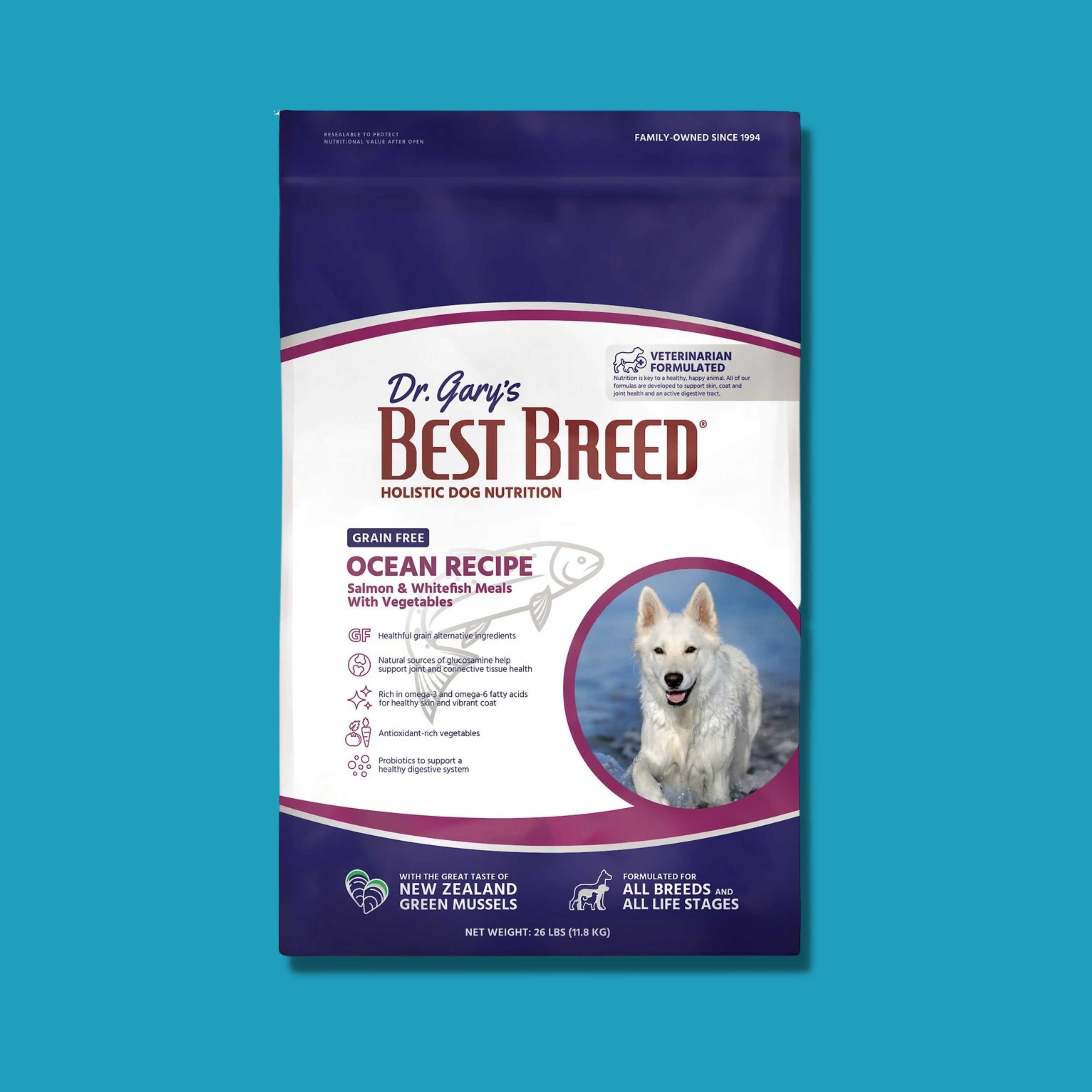 Dr. Gary's Best Breed Ocean Recipe Dry Dog Food