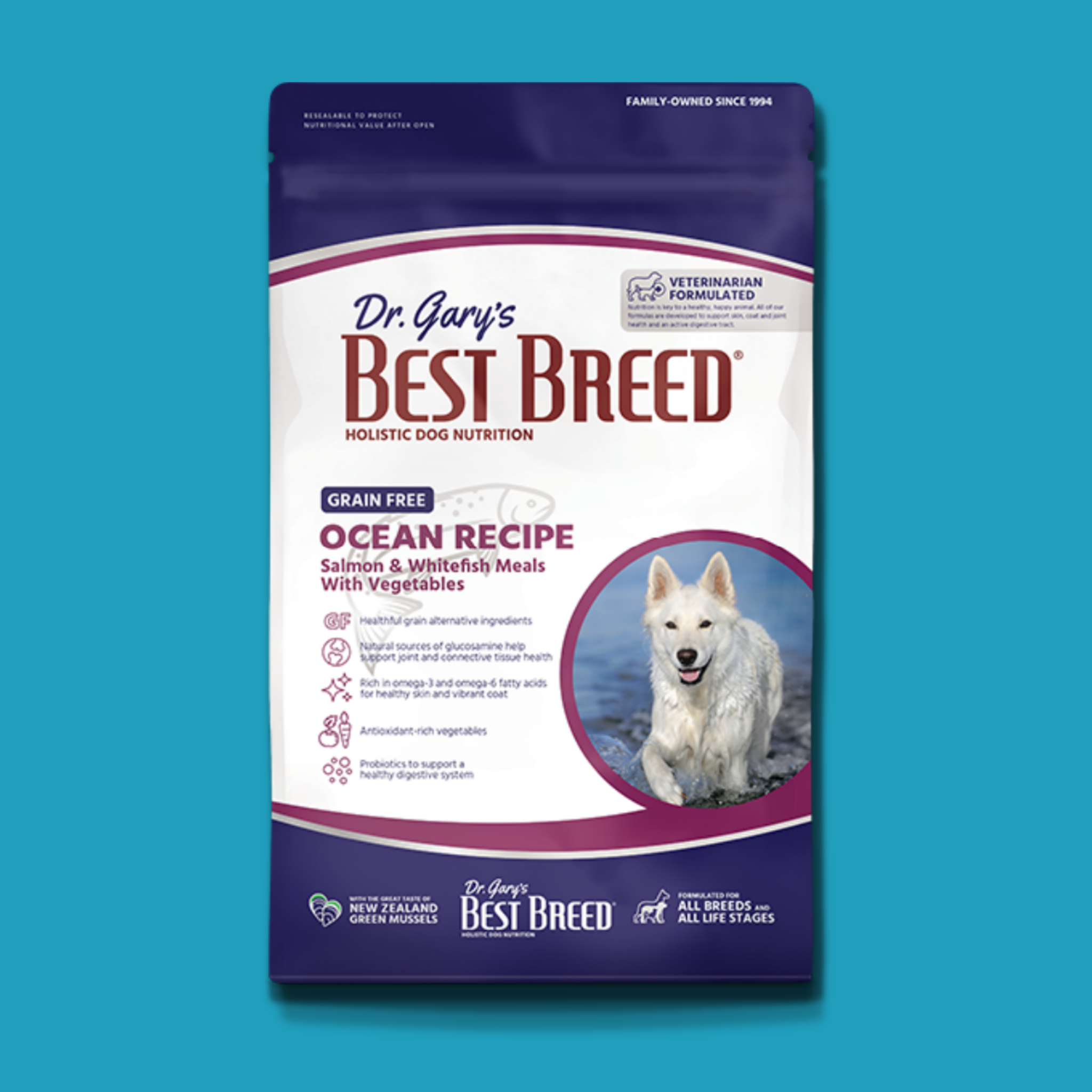 Dr. Gary's Best Breed Ocean Recipe Dry Dog Food