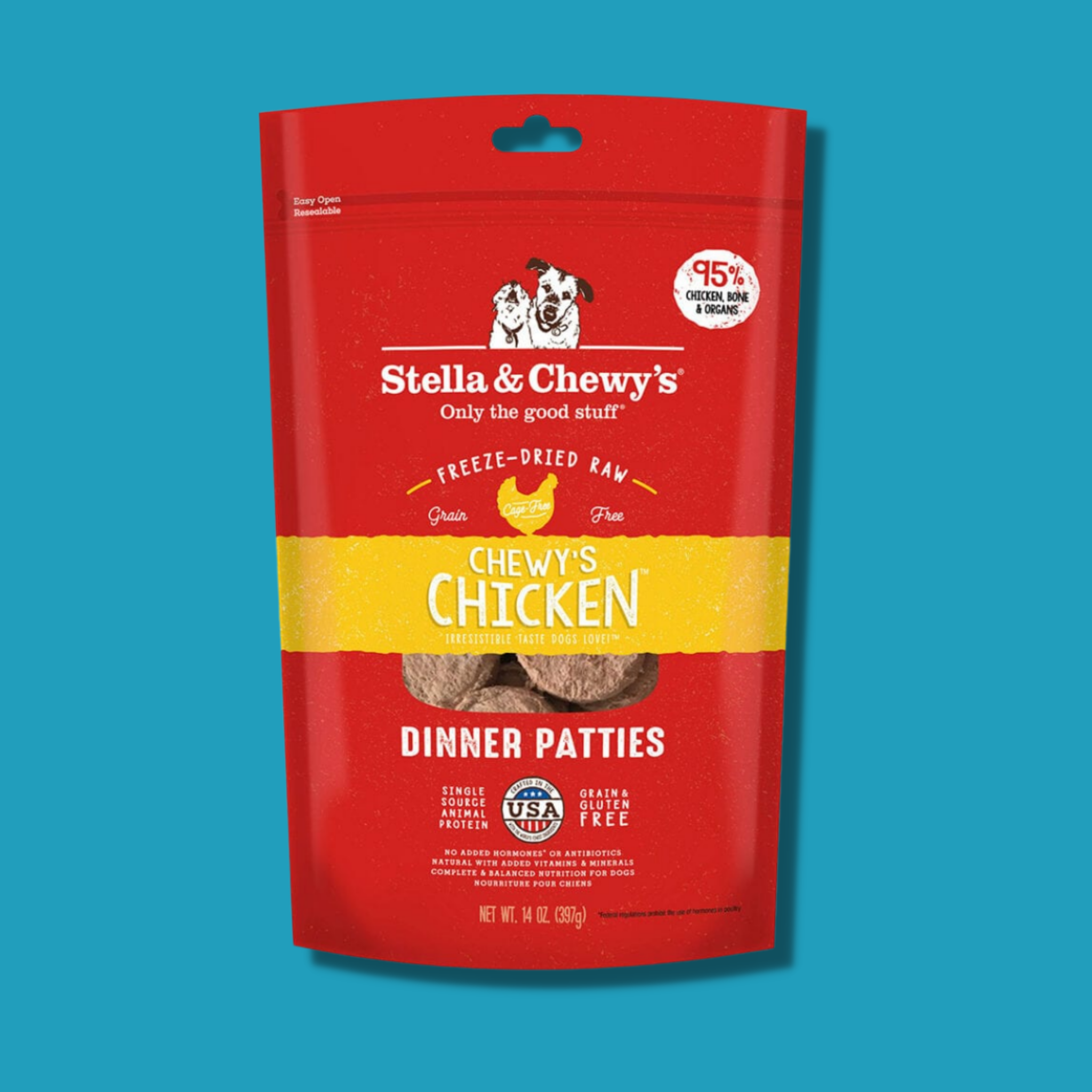 Stella & Chewy's Freeze Dried Chicken Dinner Patties
