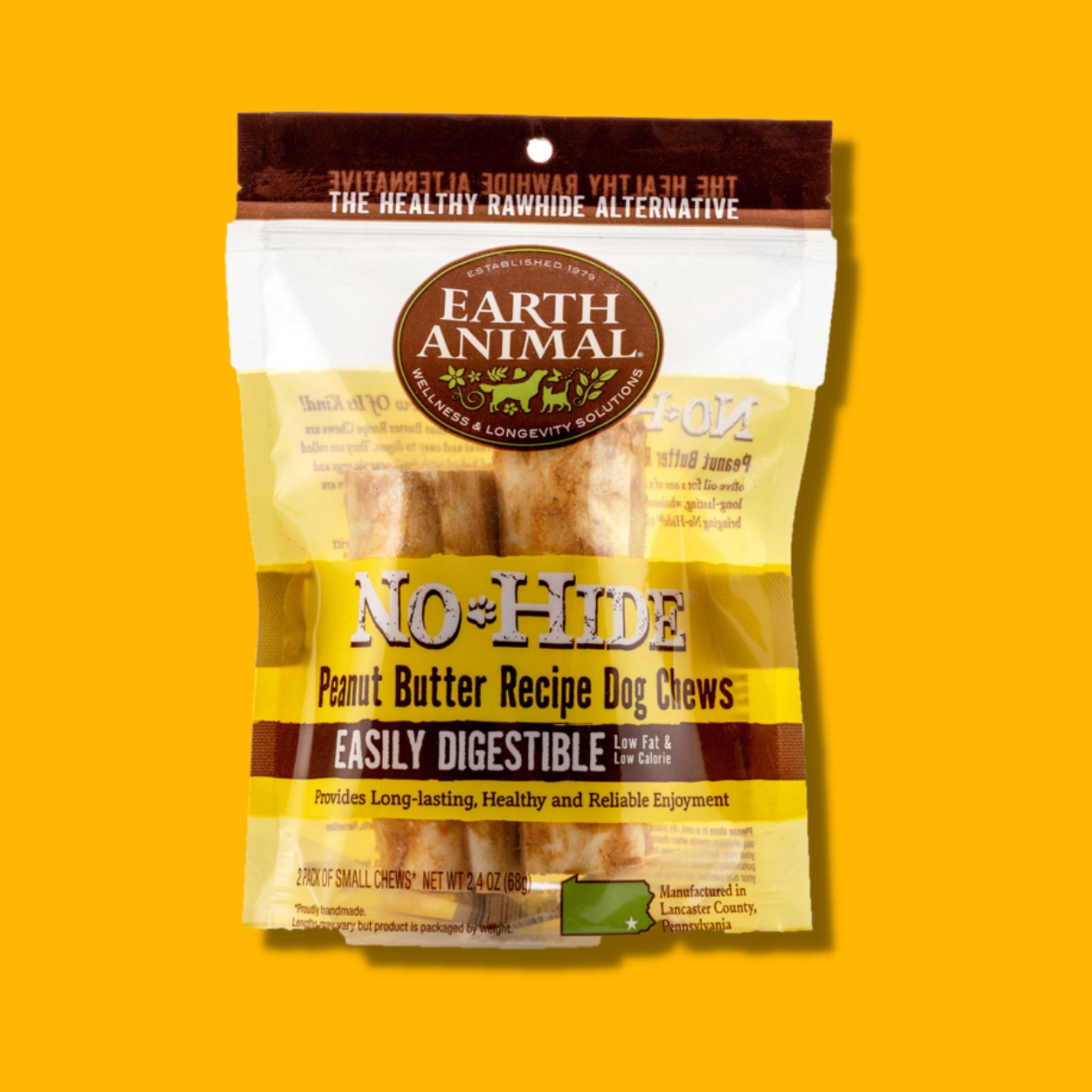 Earth Animal No-Hide Peanut Butter 2 pack