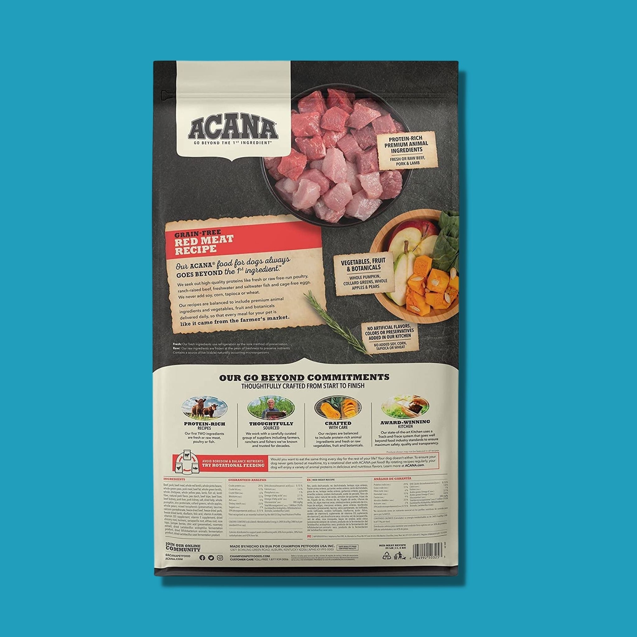 Acana Red Meat Recipe Dry Dog Food