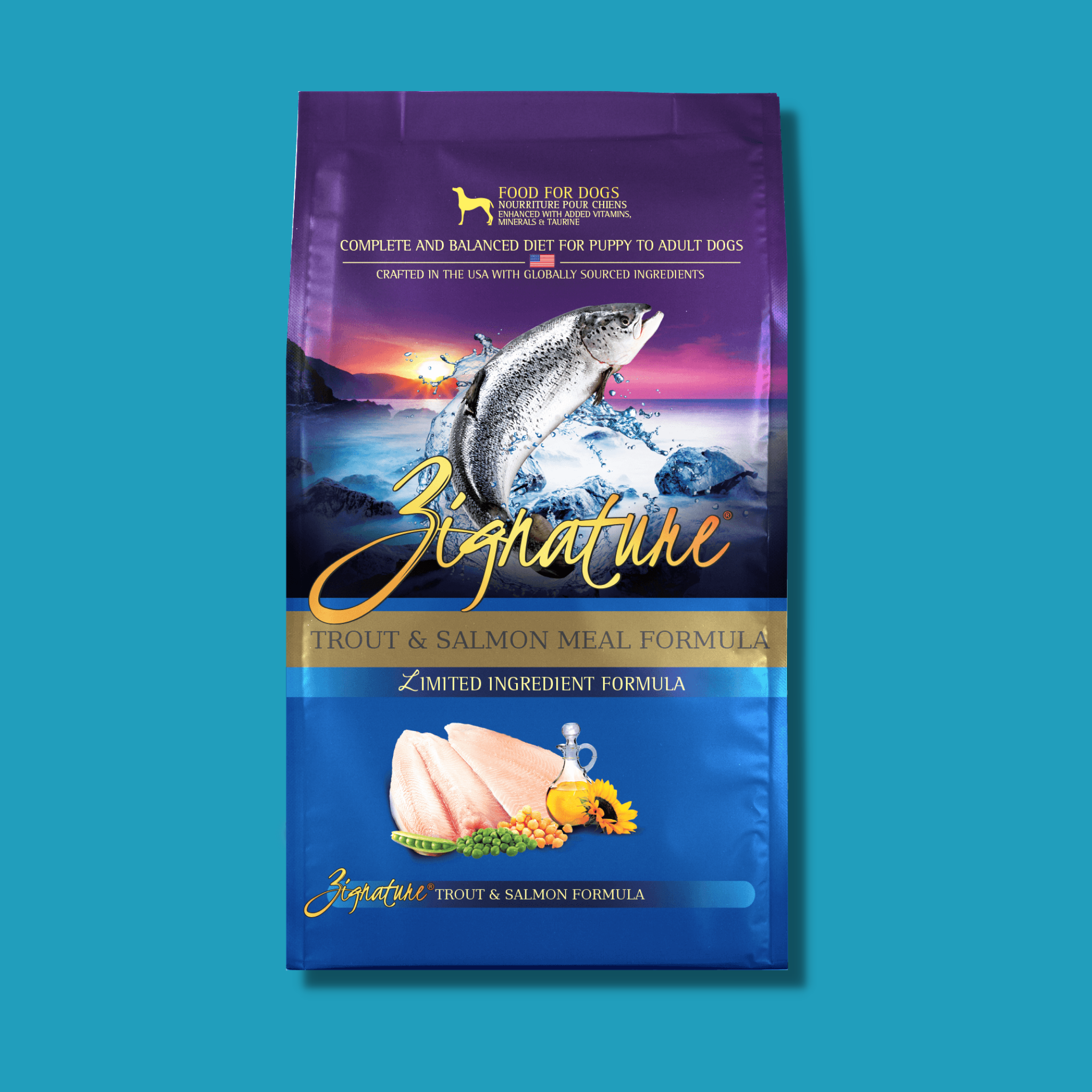 Zignature Limited Ingredient Wild Trout & Salmon Dry Food