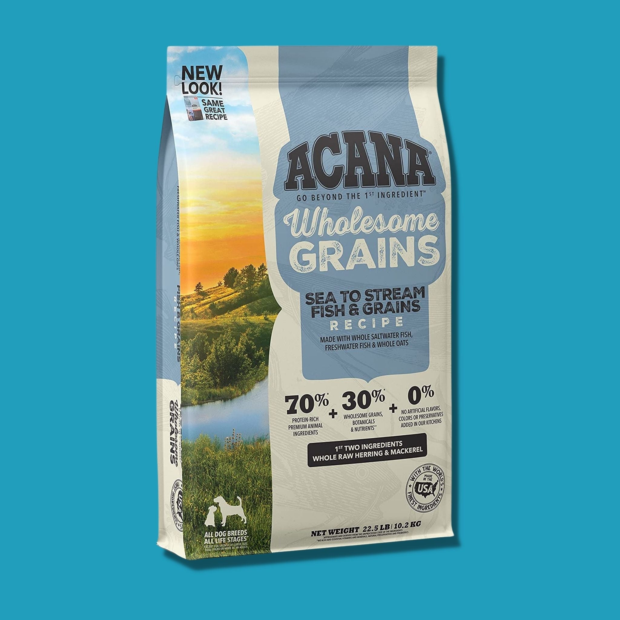 Acana Sea to Stream Fish with Wholesome Grains Dry Dog Food