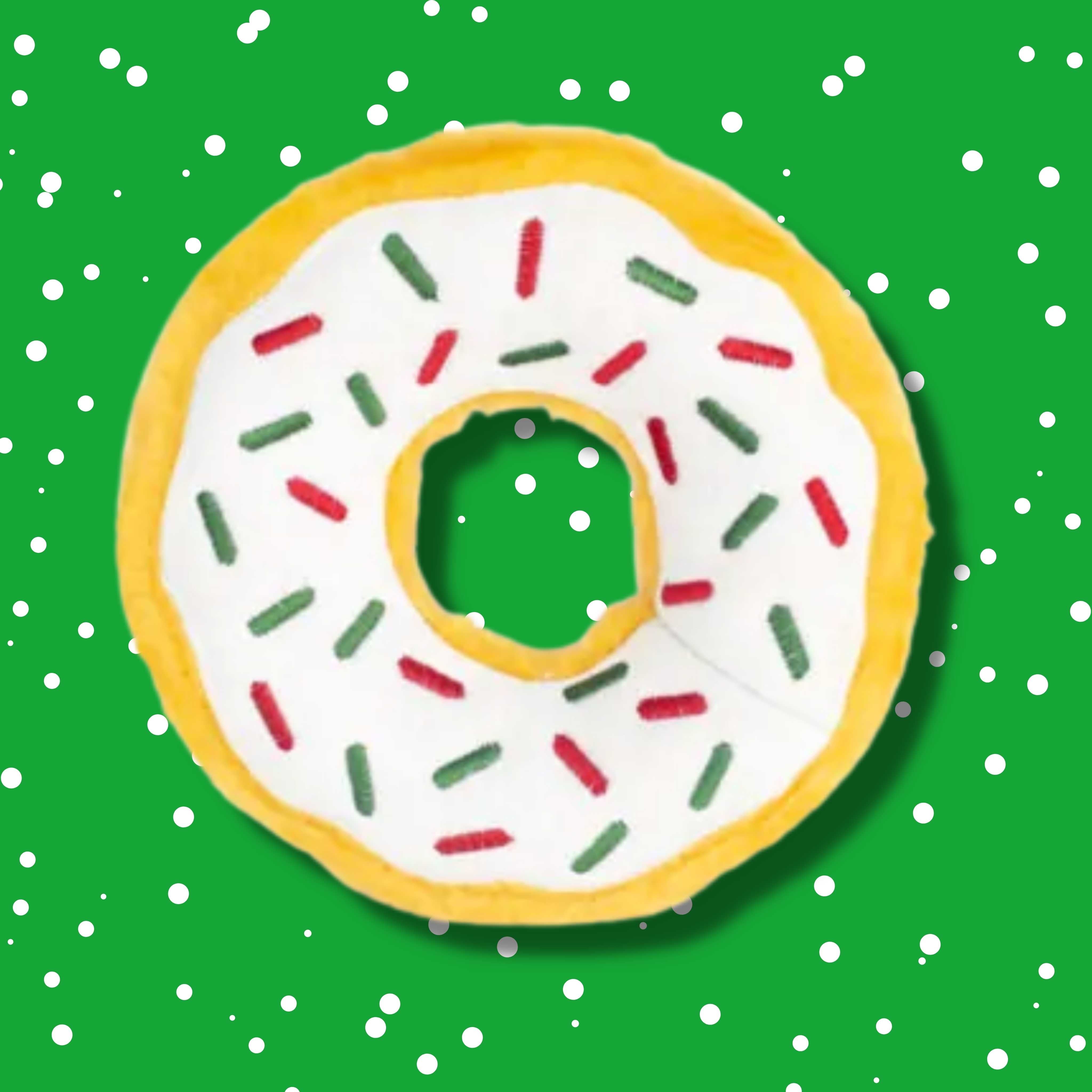 Zippy Paws Peppermint Donutz Dog Toy
