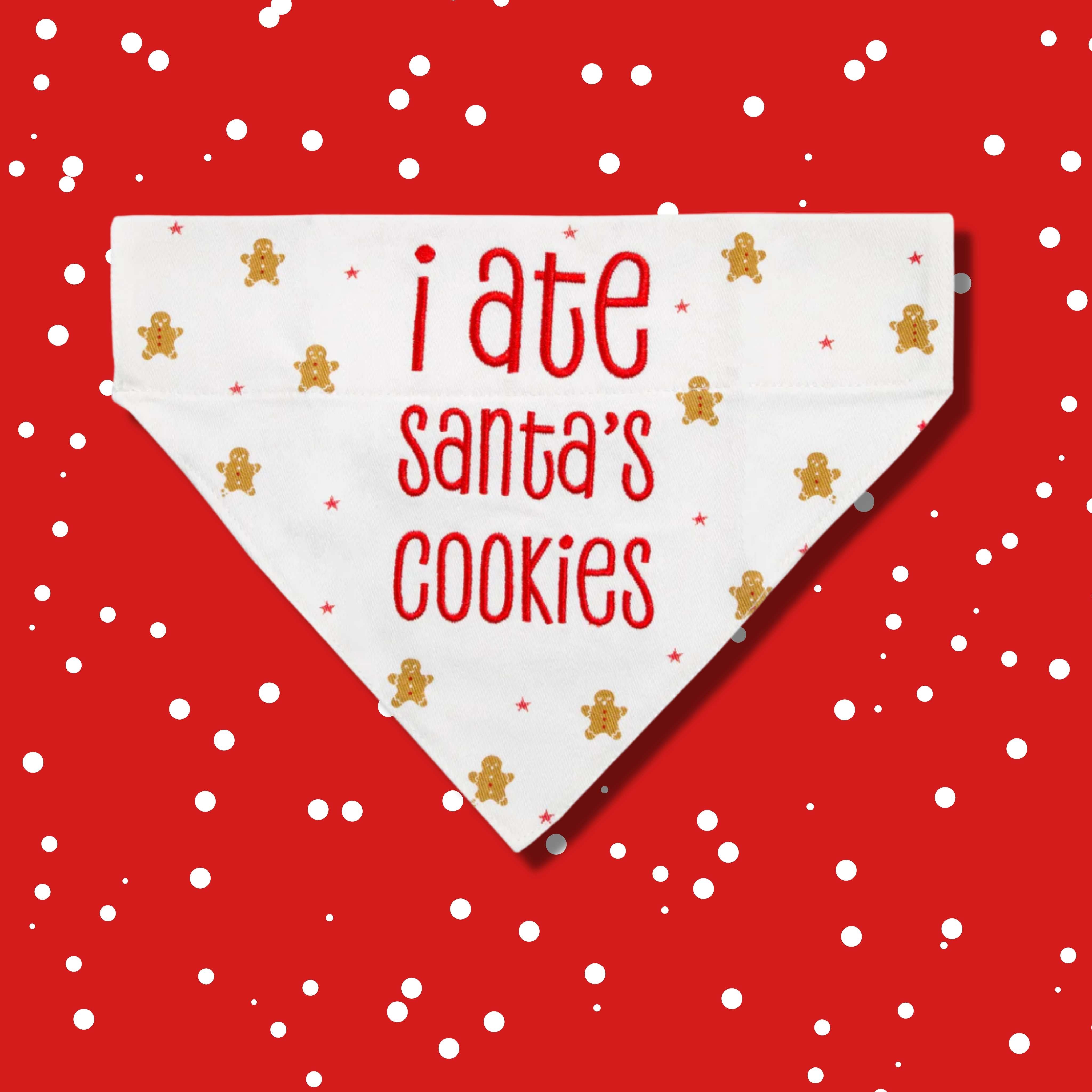 Pearhead I Ate Santas Cookies Bandana