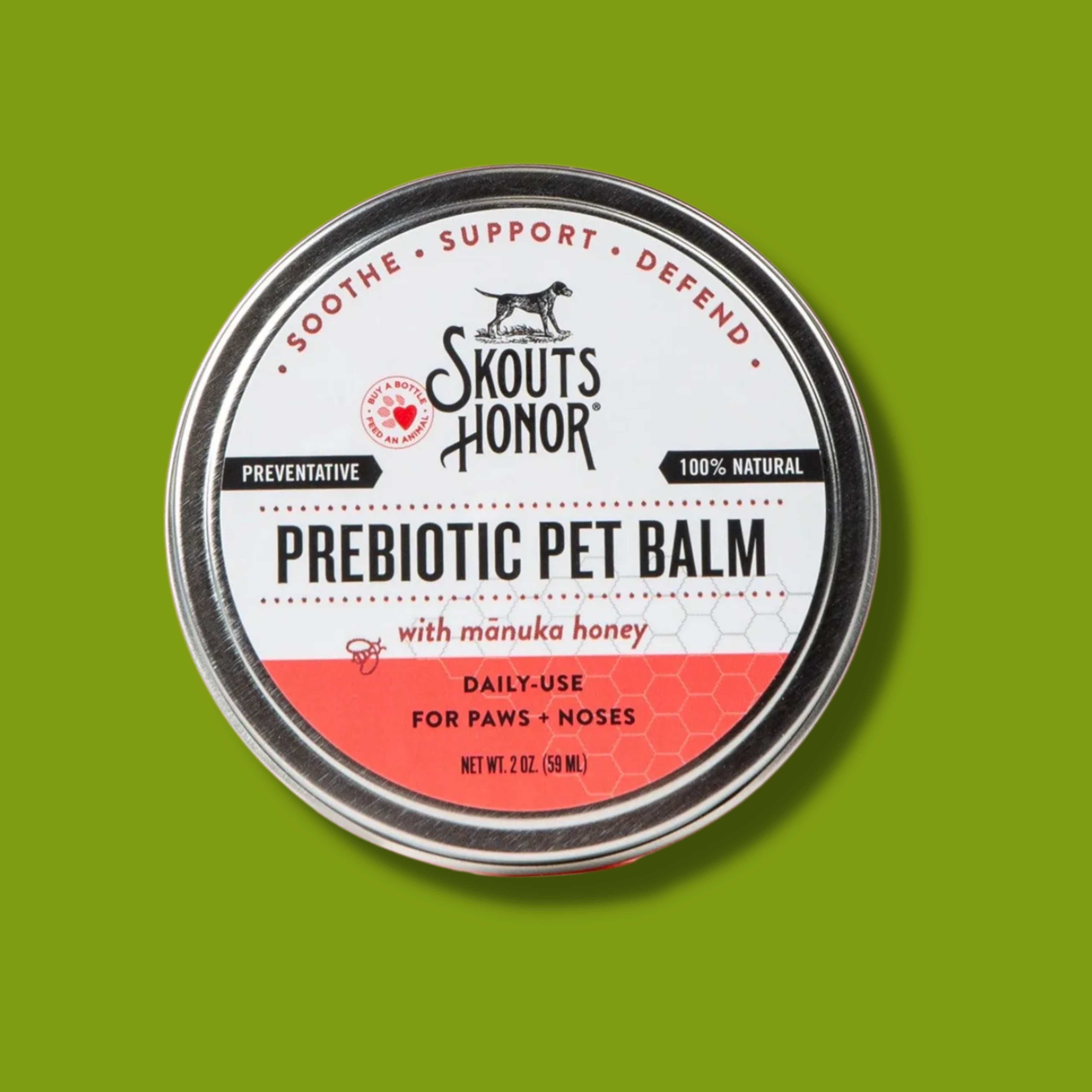 Skout's Honor Prebiotic Paw & Nose Balm
