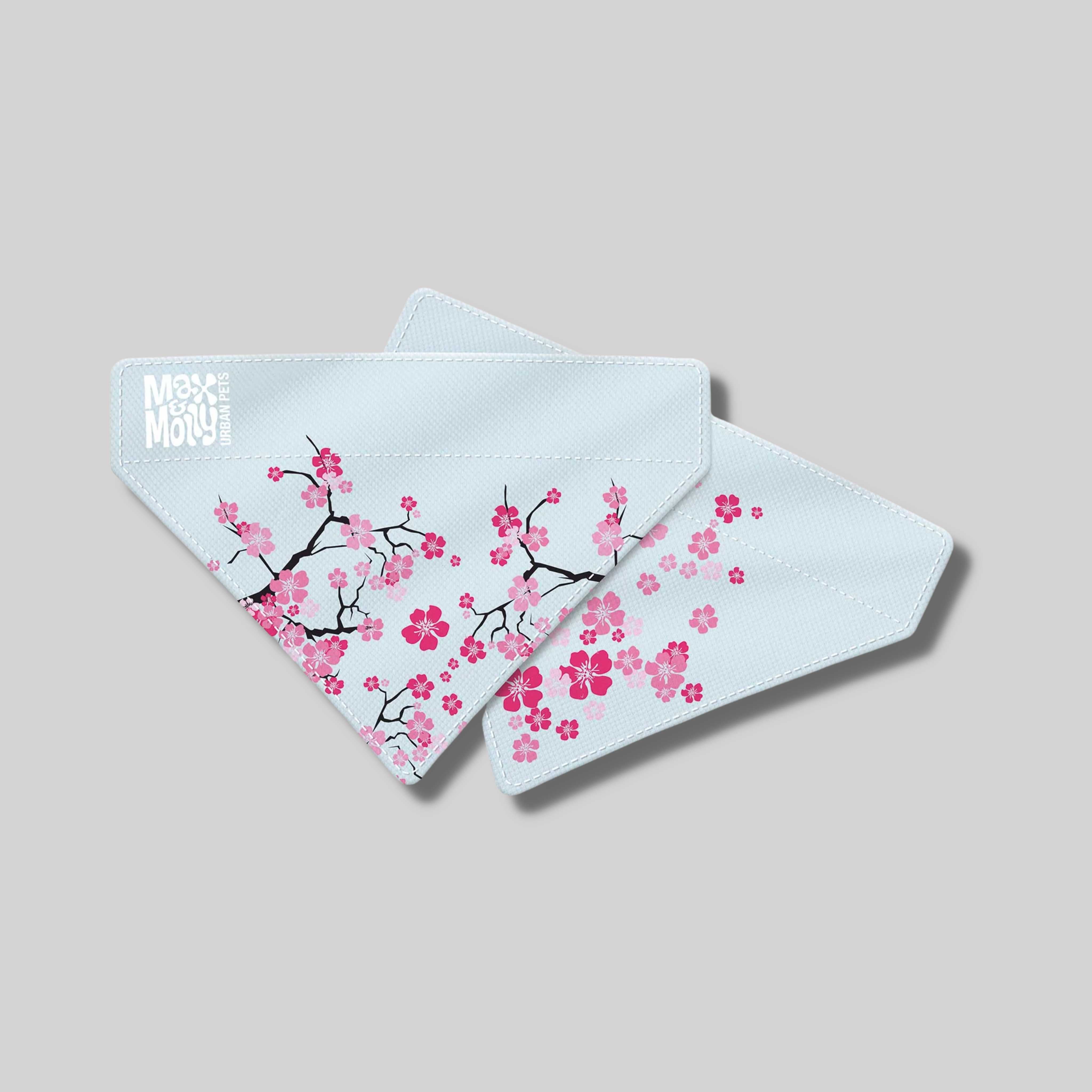 Max & Molly Cherry Bloom Reversible Bandana