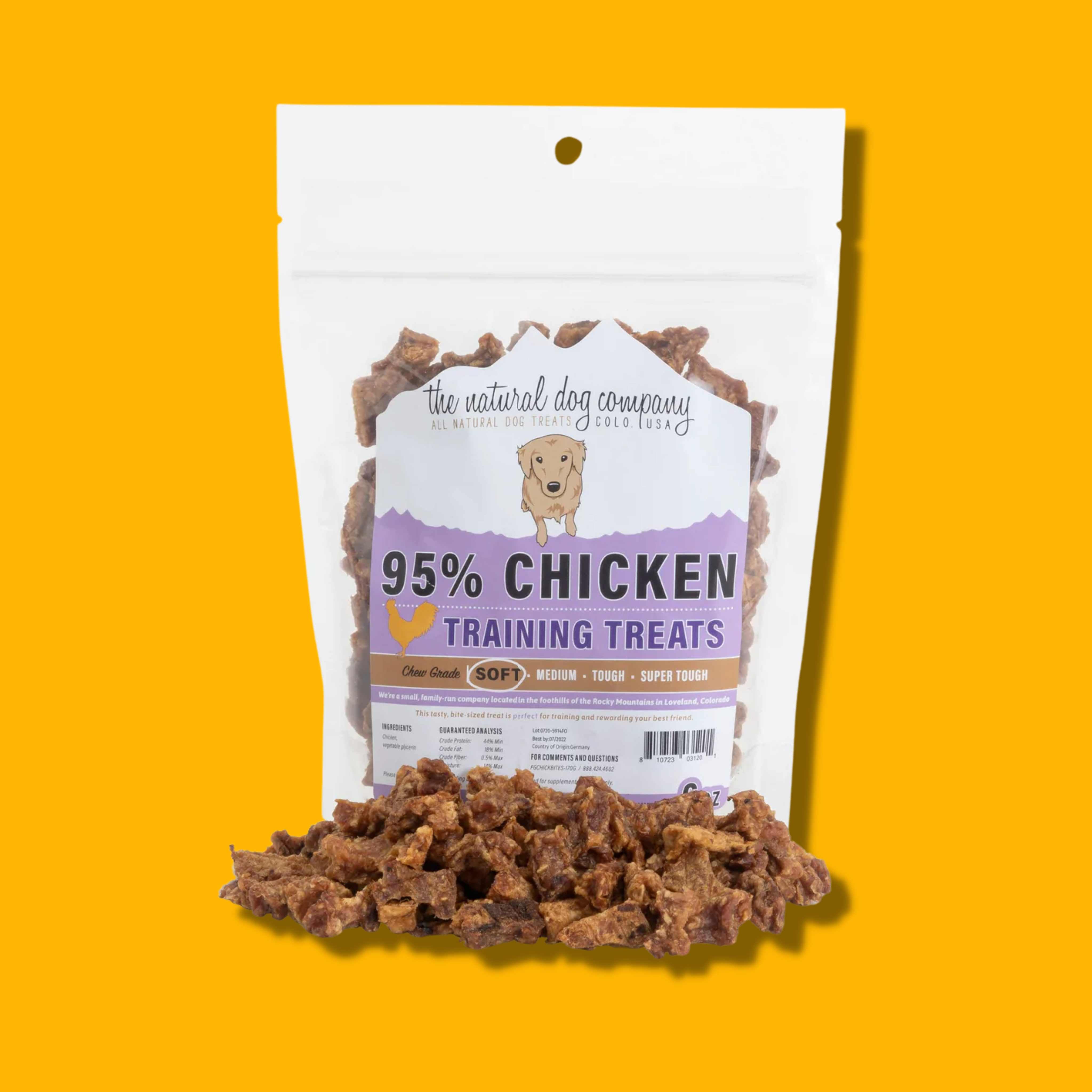 Tuesday's Natural Dog Company Chicken Training Bites