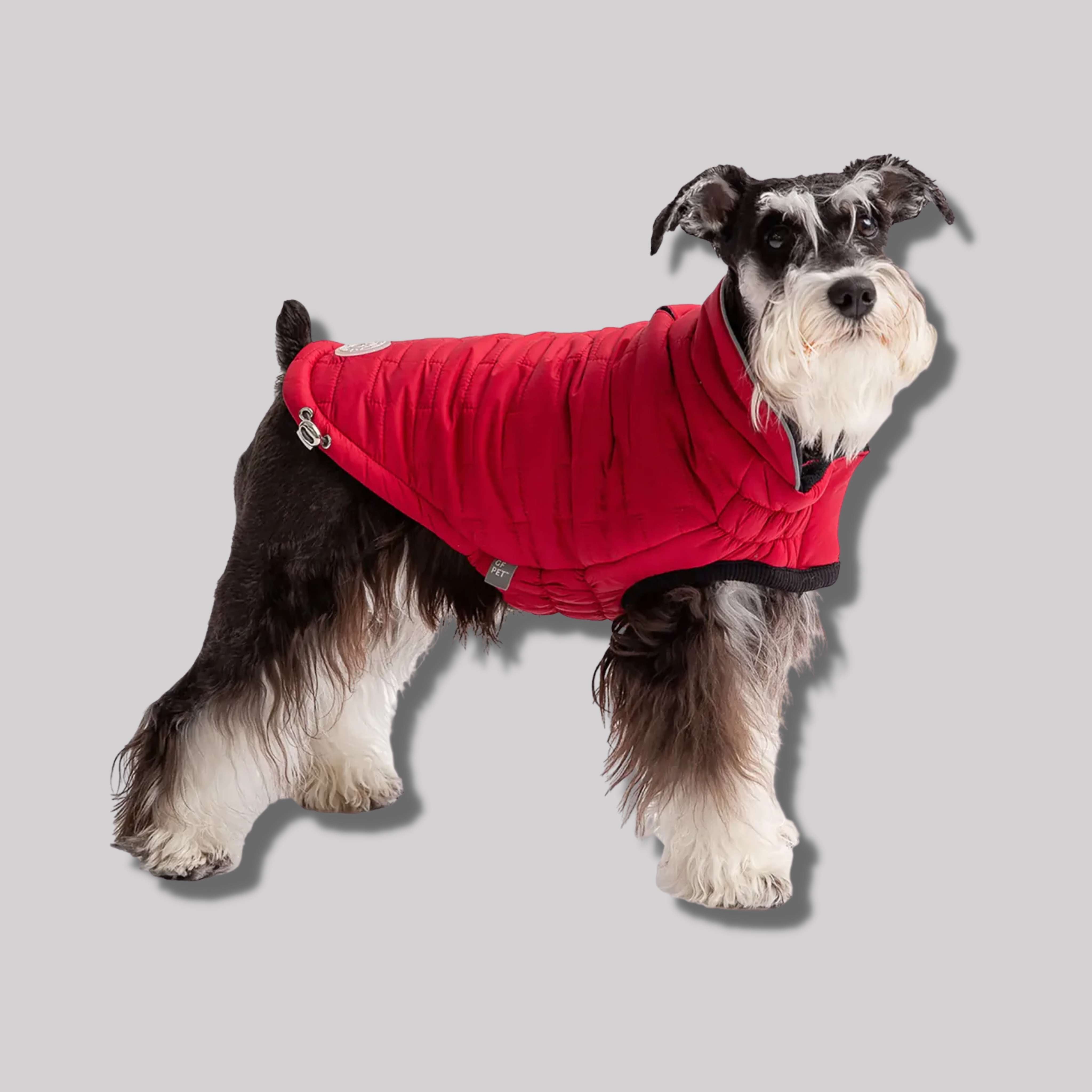 GF Pet Reversible Red Chalet Jacket