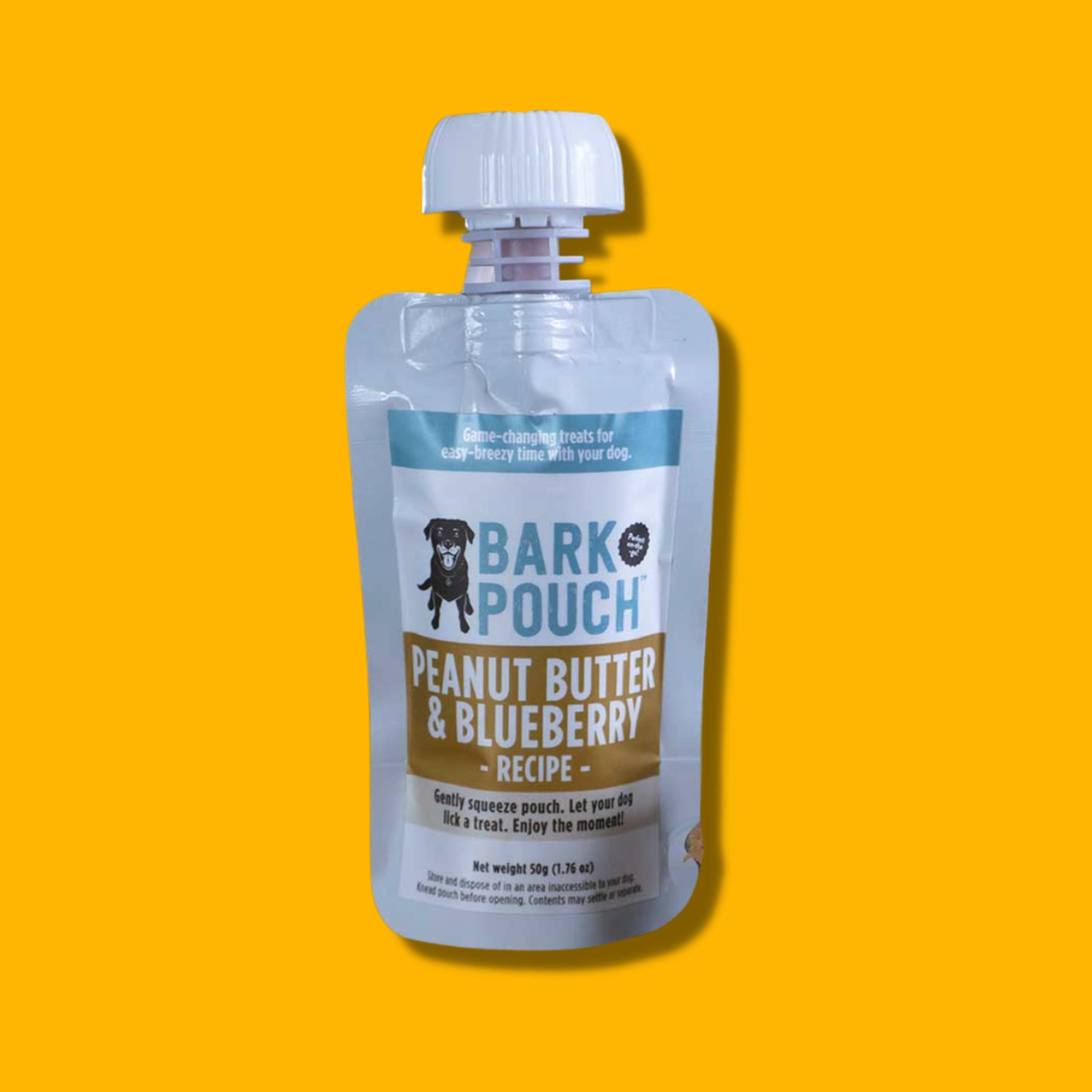 Bark Pouch Peanut Butter & Blueberry Recipe Training Treat