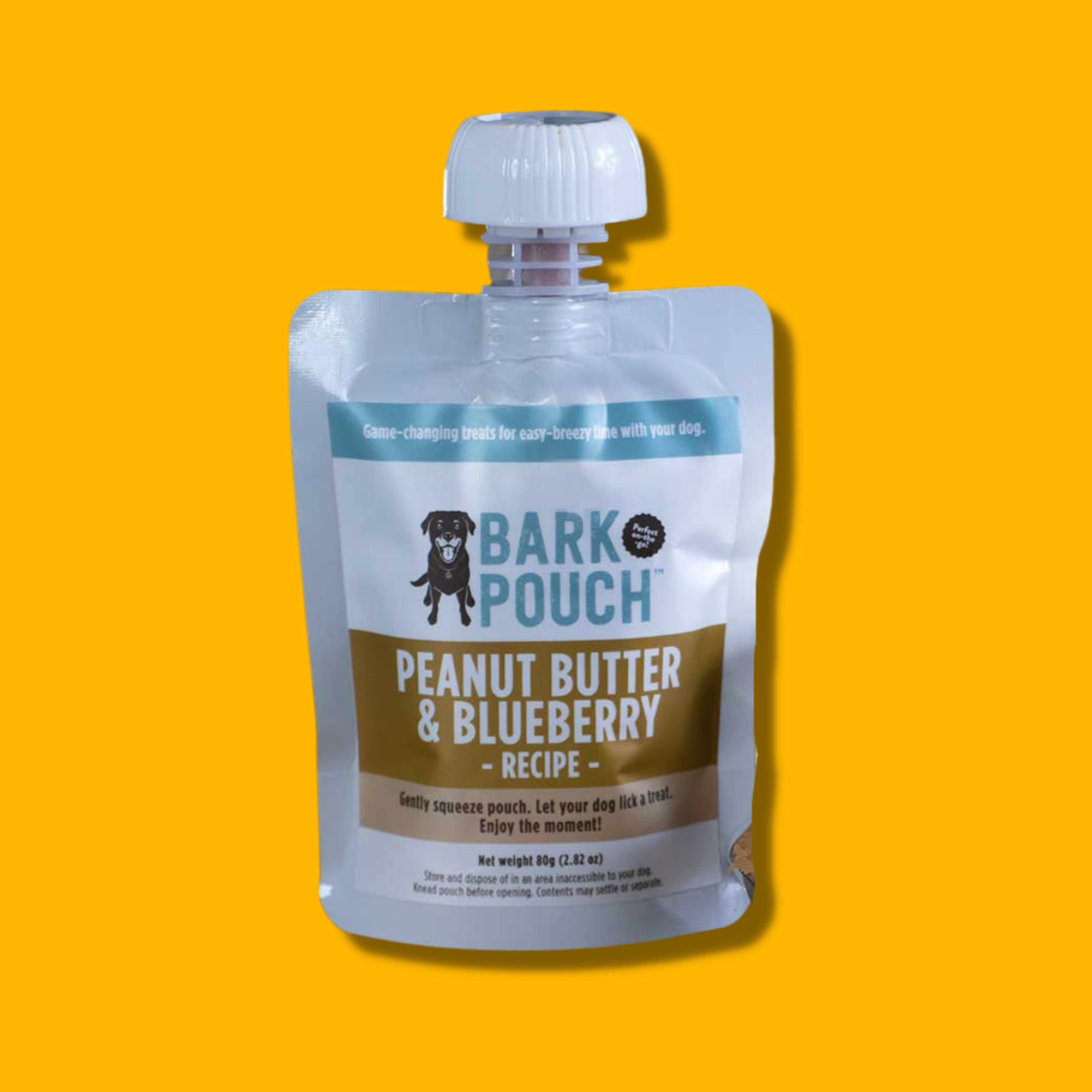 Bark Pouch Peanut Butter & Blueberry Recipe Training Treat