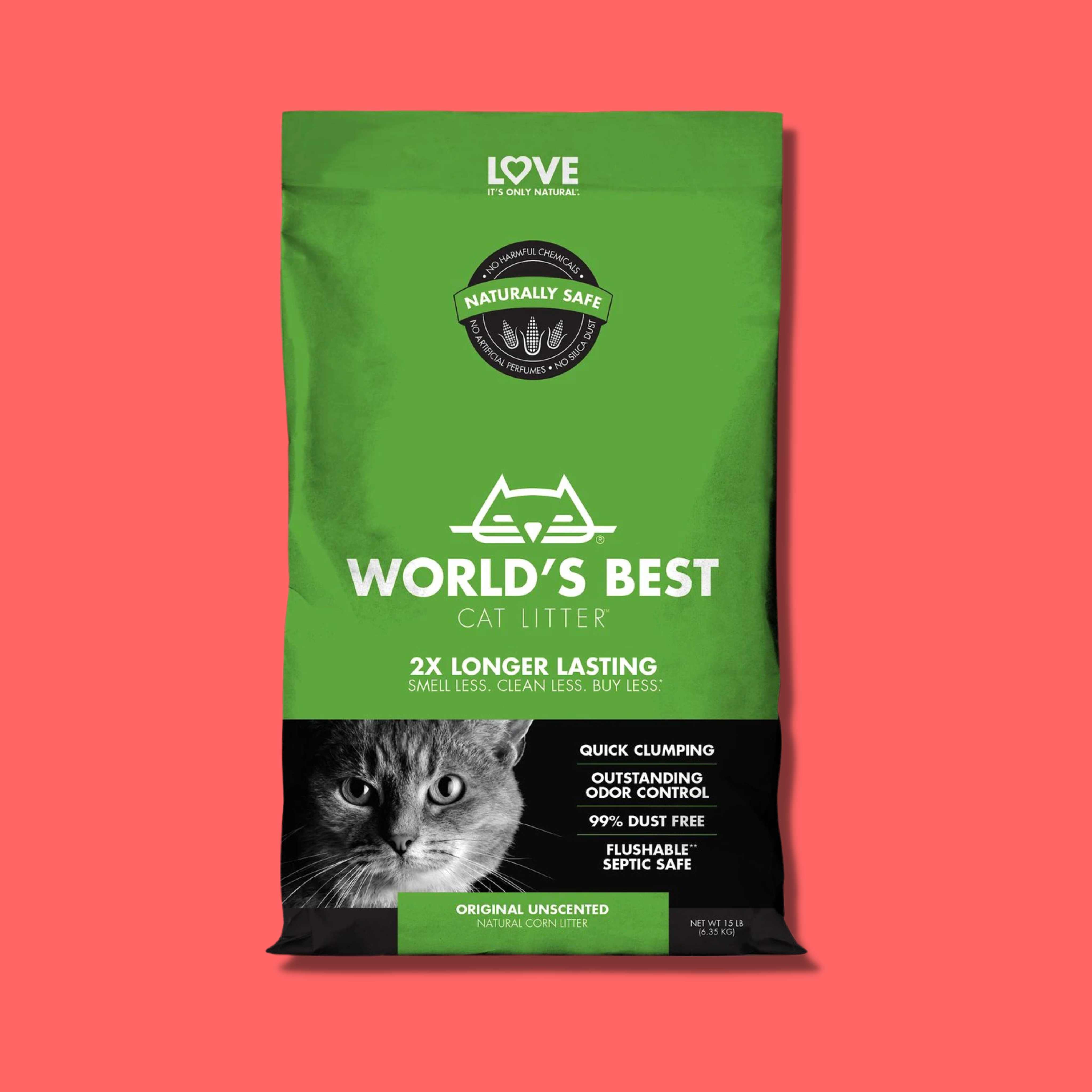 World's Best Cat Litter Clumping Formula